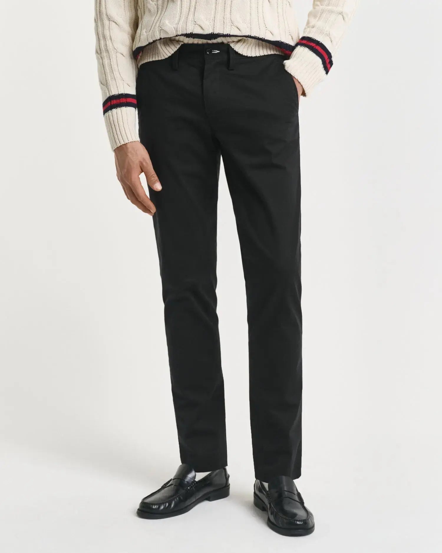 Παντελόνι Chinos Twill Σε Στενή Γραμμή (L34)