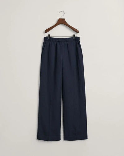 Παντελόνι Pull-On Λινό Σε Χαλαρή Γραμμή (Outlet) GANT