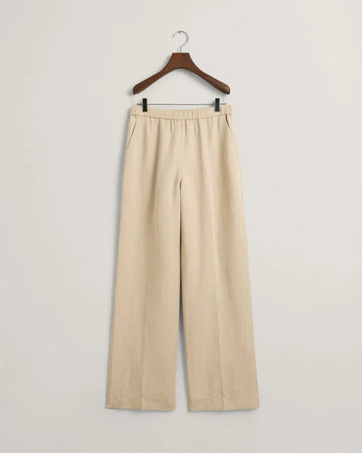 Παντελόνι Pull-On Λινό Σε Χαλαρή Γραμμή (Outlet) GANT