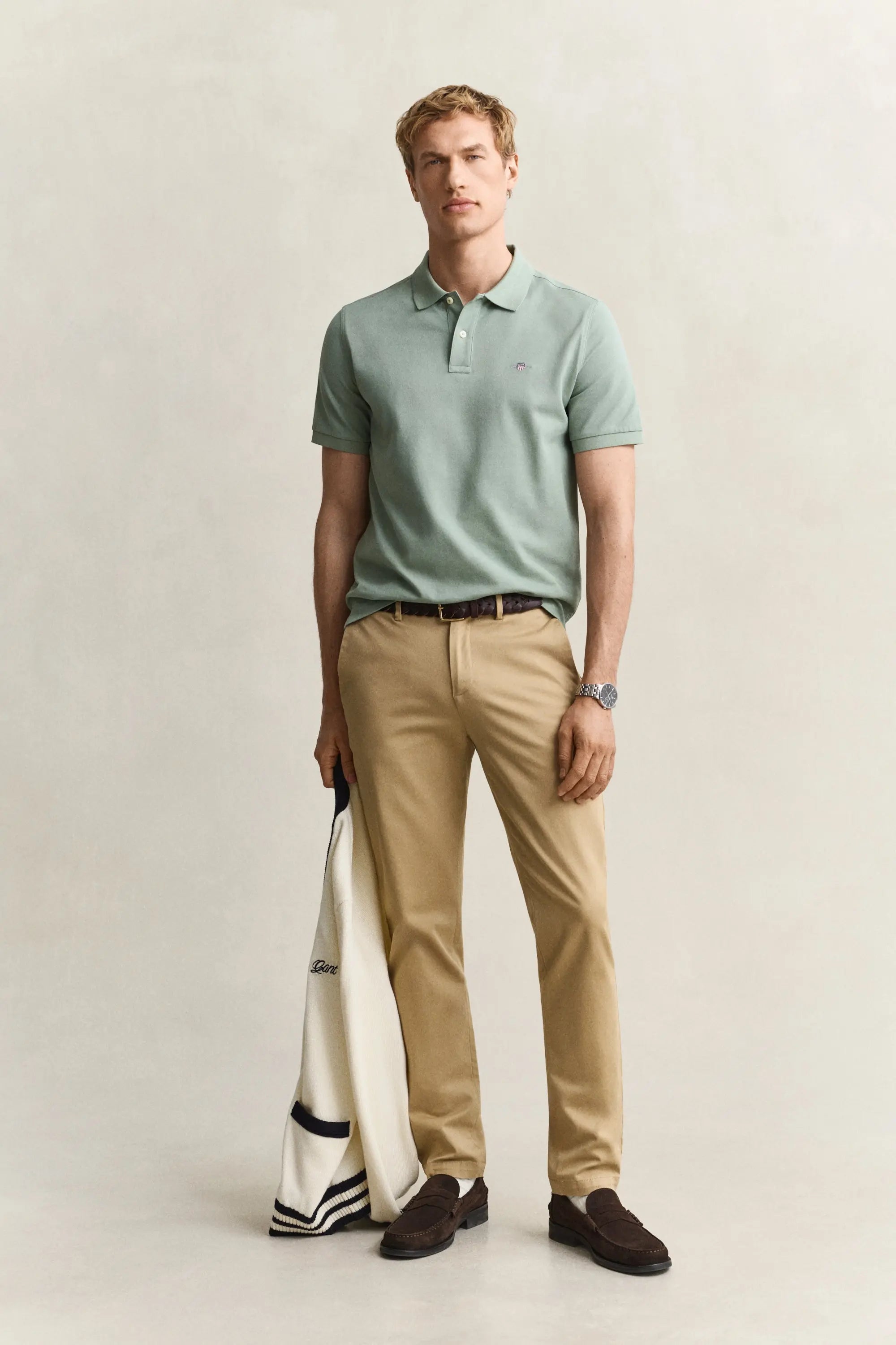 Παντελόνι Smart Chinos Σε Στενή Γραμμή (L34) GANT