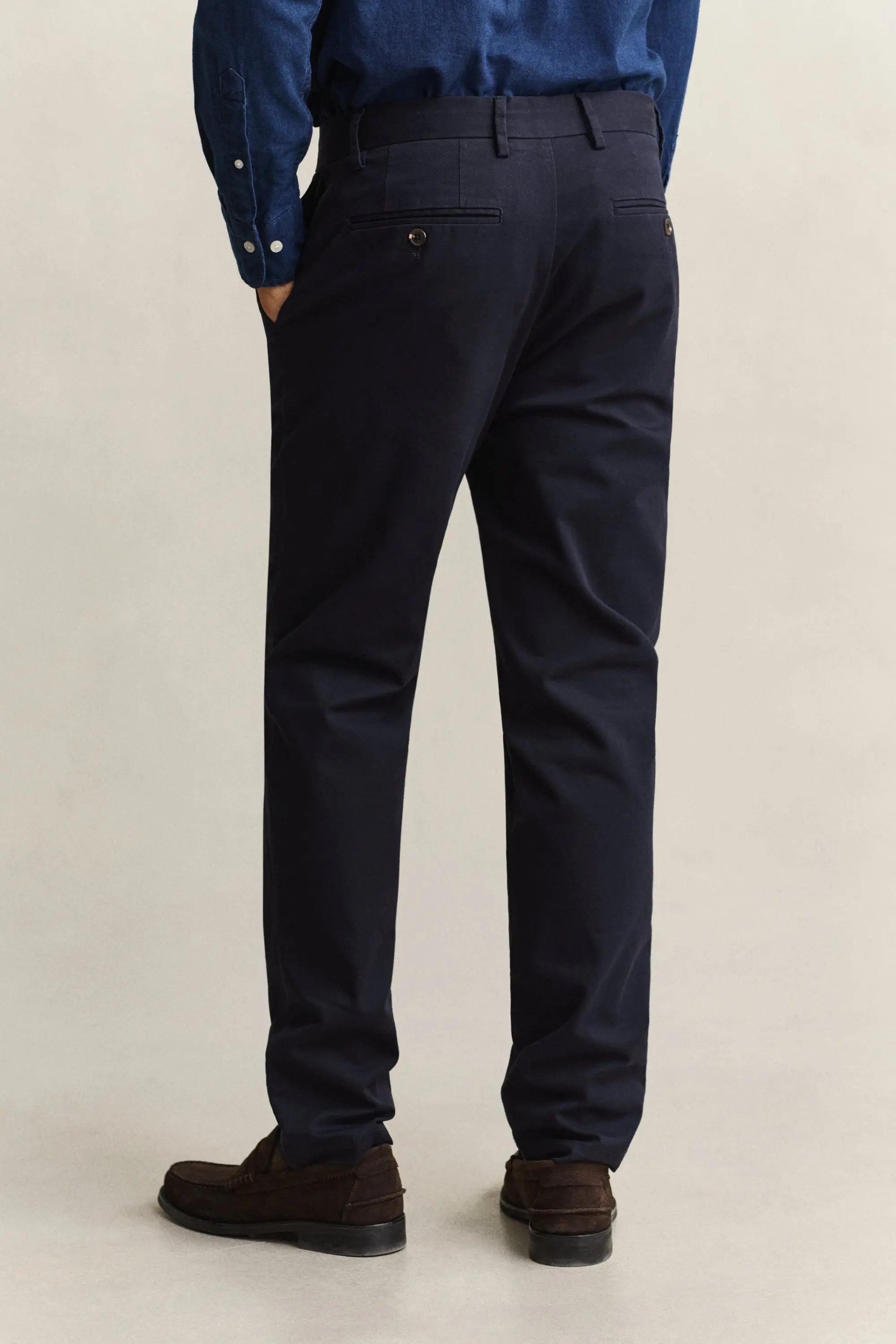 Παντελόνι Smart Chinos Σε Στενή Γραμμή (L34) GANT