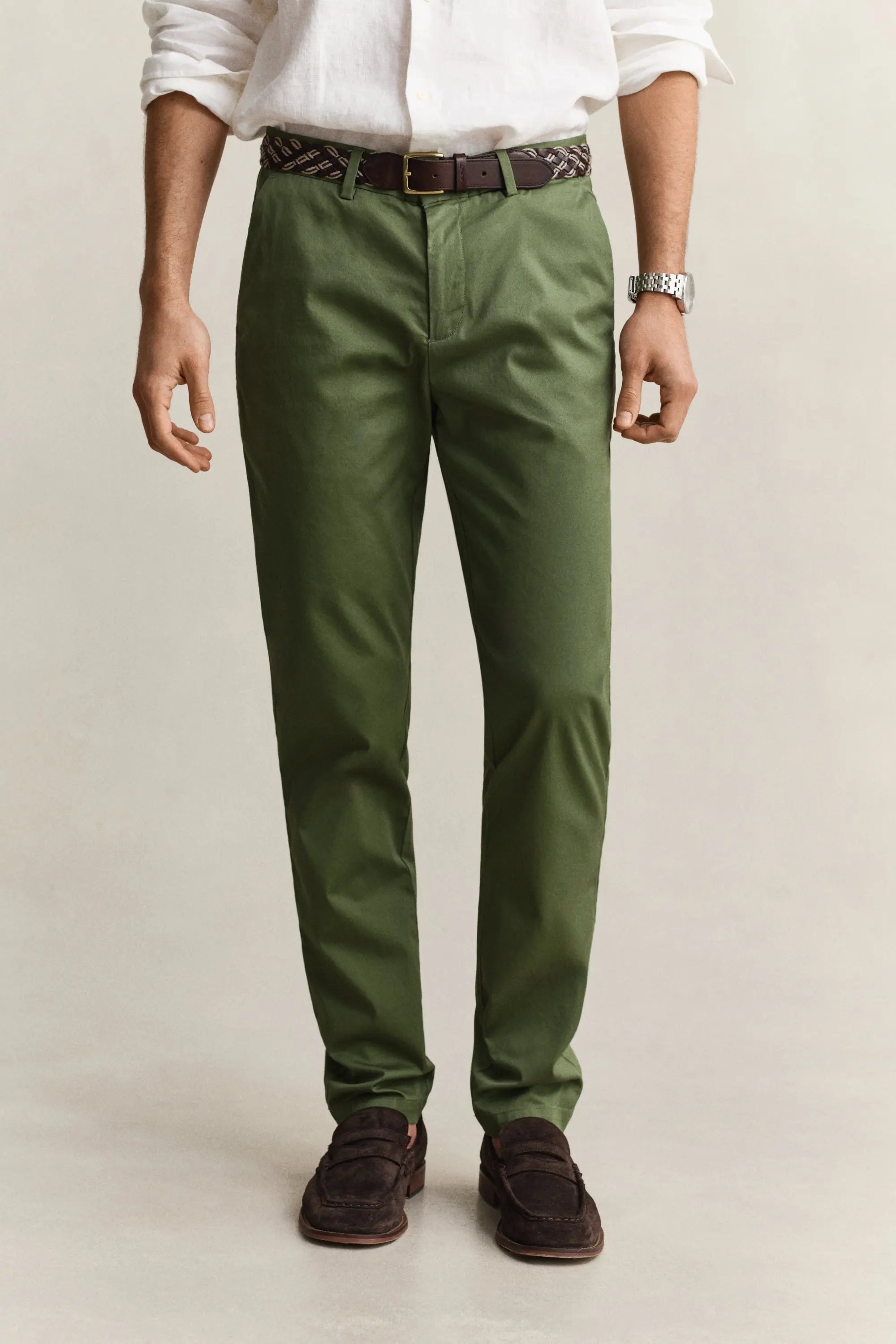 Παντελόνι Sport Chinos Σε Στενή Γραμμή (L34) GANT