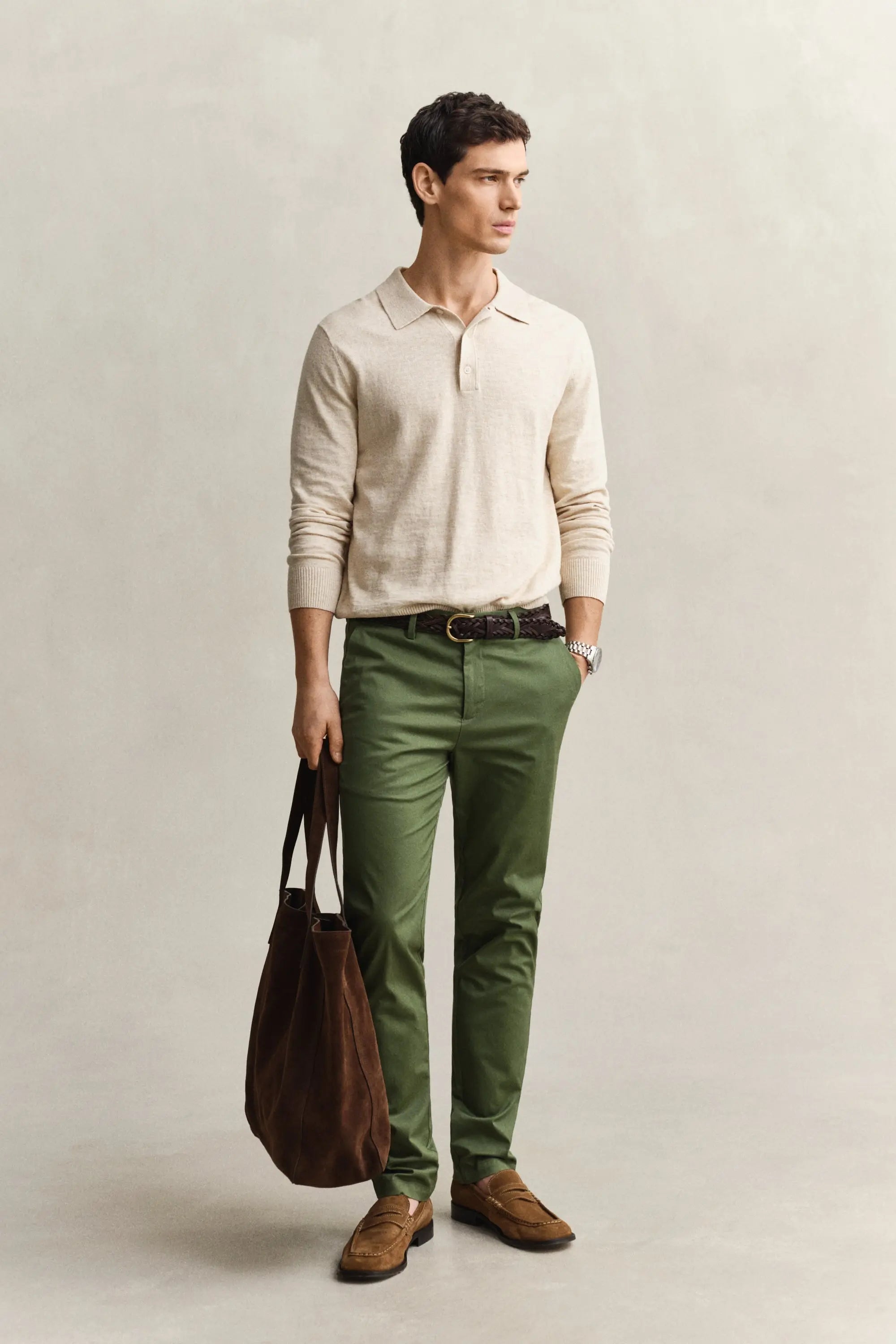 Παντελόνι Sport Chinos Σε Στενή Γραμμή (L34) GANT