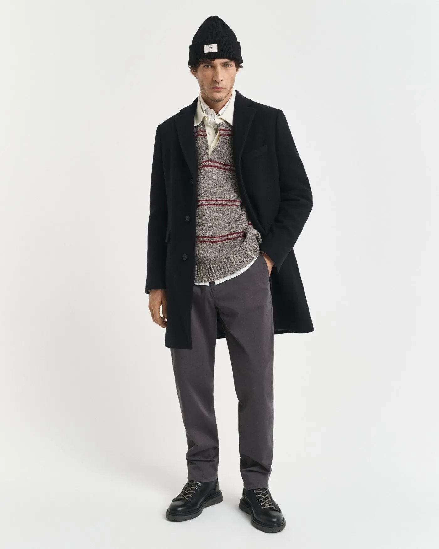 Παντελόνι Twill Chinos Σε Κανονική Γραμμή (L34) GANT