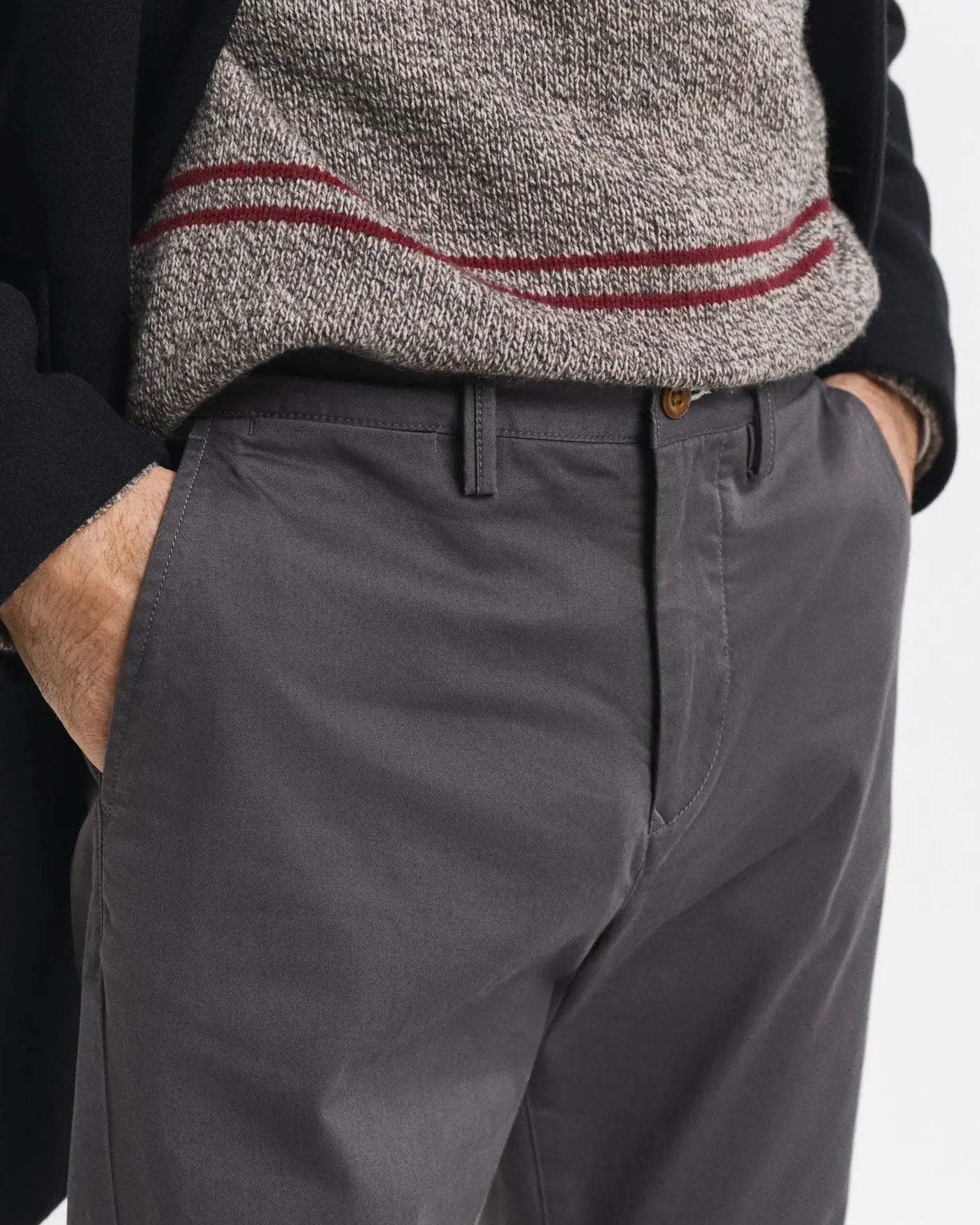 Παντελόνι Twill Chinos Σε Κανονική Γραμμή (L34) GANT