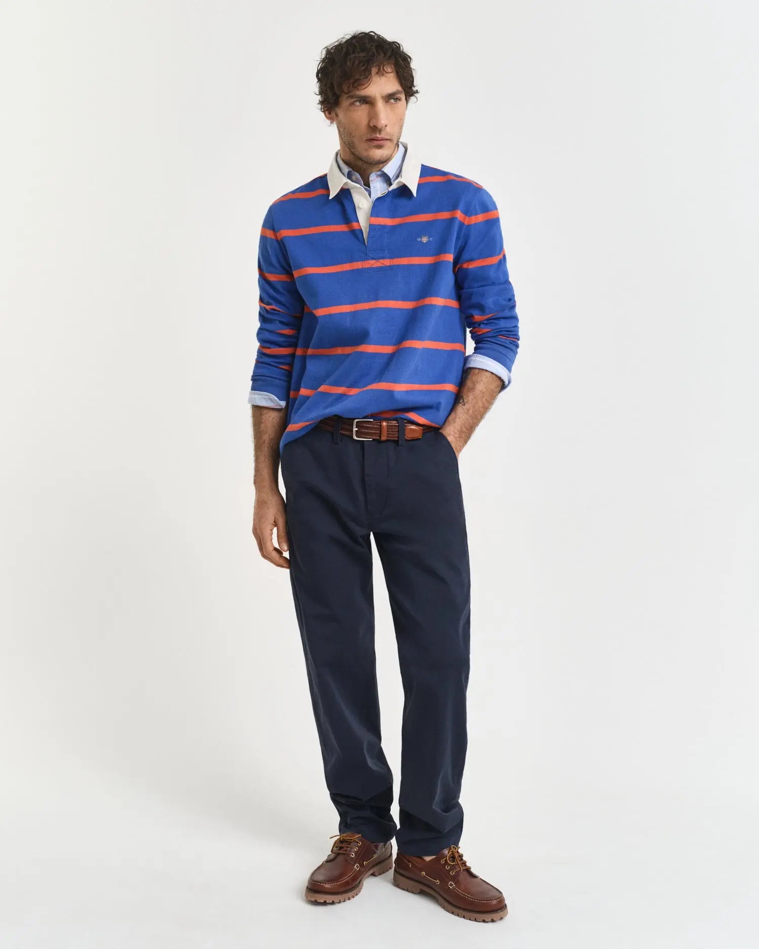 Παντελόνι Twill Chinos Σε Κανονική Γραμμή (L34)