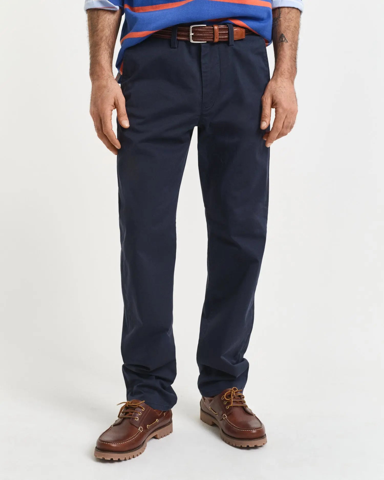 Παντελόνι Twill Chinos Σε Κανονική Γραμμή (L34)