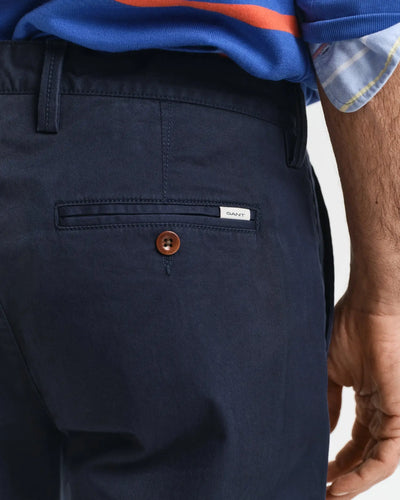 Παντελόνι Twill Chinos Σε Κανονική Γραμμή (L34) GANT