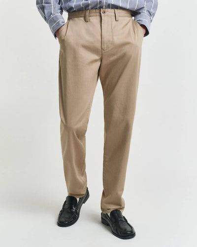 Παντελόνι Twill Chinos Σε Κανονική Γραμμή (L34) GANT