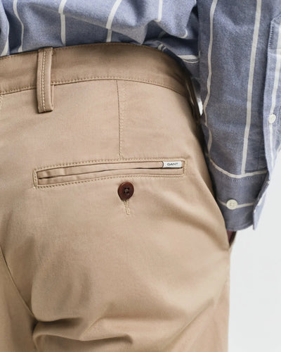 Παντελόνι Twill Chinos Σε Κανονική Γραμμή (L34) GANT