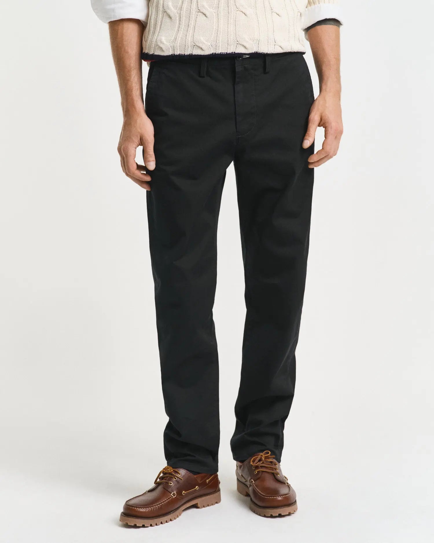 Παντελόνι Twill Chinos Σε Κανονική Γραμμή (L34) GANT