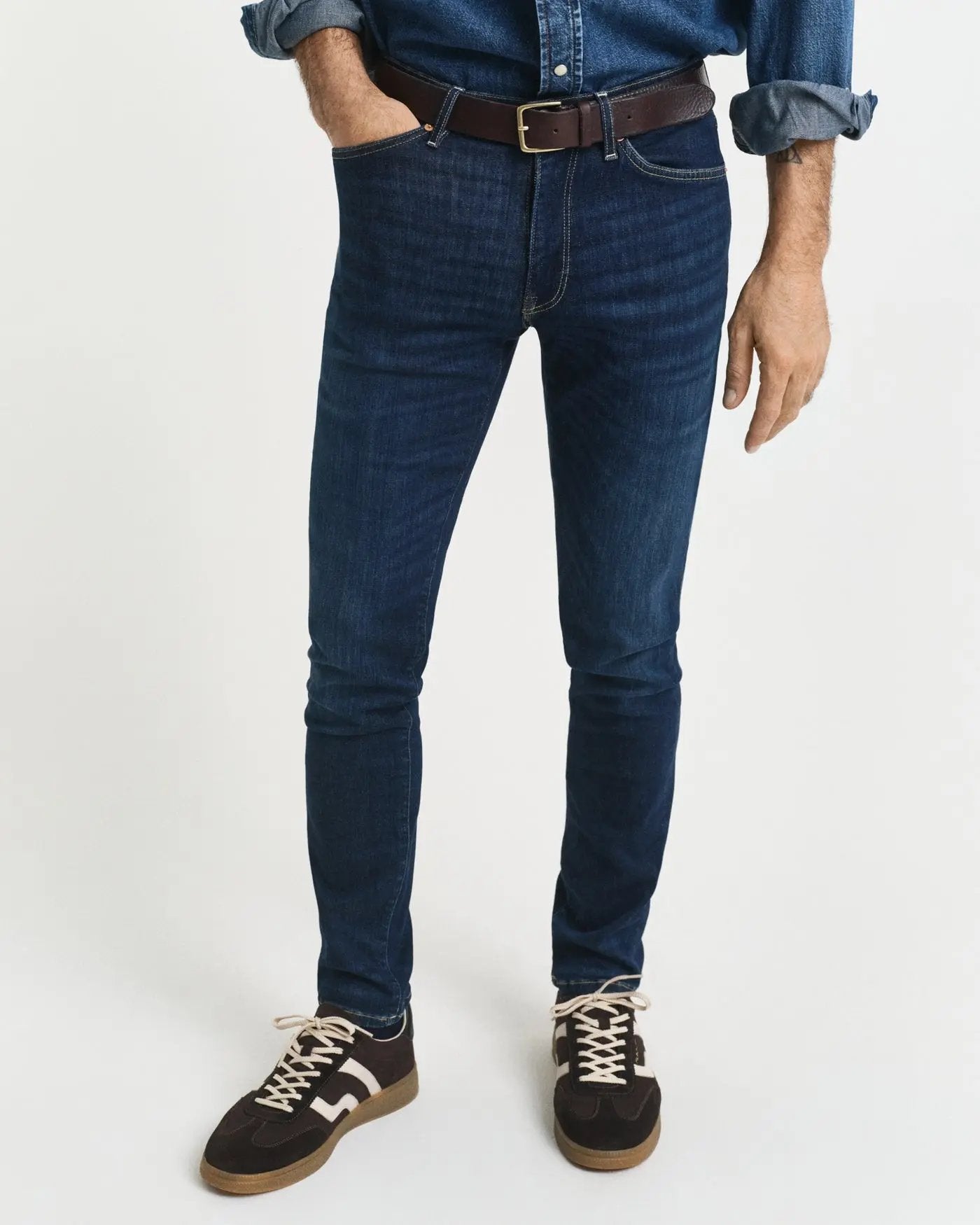 Παντελόνι Τζιν Active Recover Σε Έξτρα Στενη Γραμμή (L34) GANT