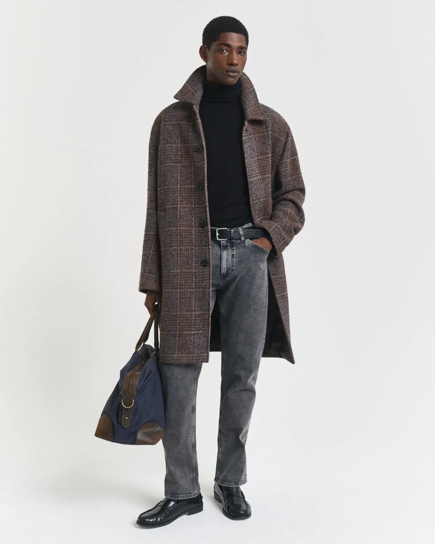 Παντελόνι Τζιν Black Wash Σε Κανονική Γραμμή GANT