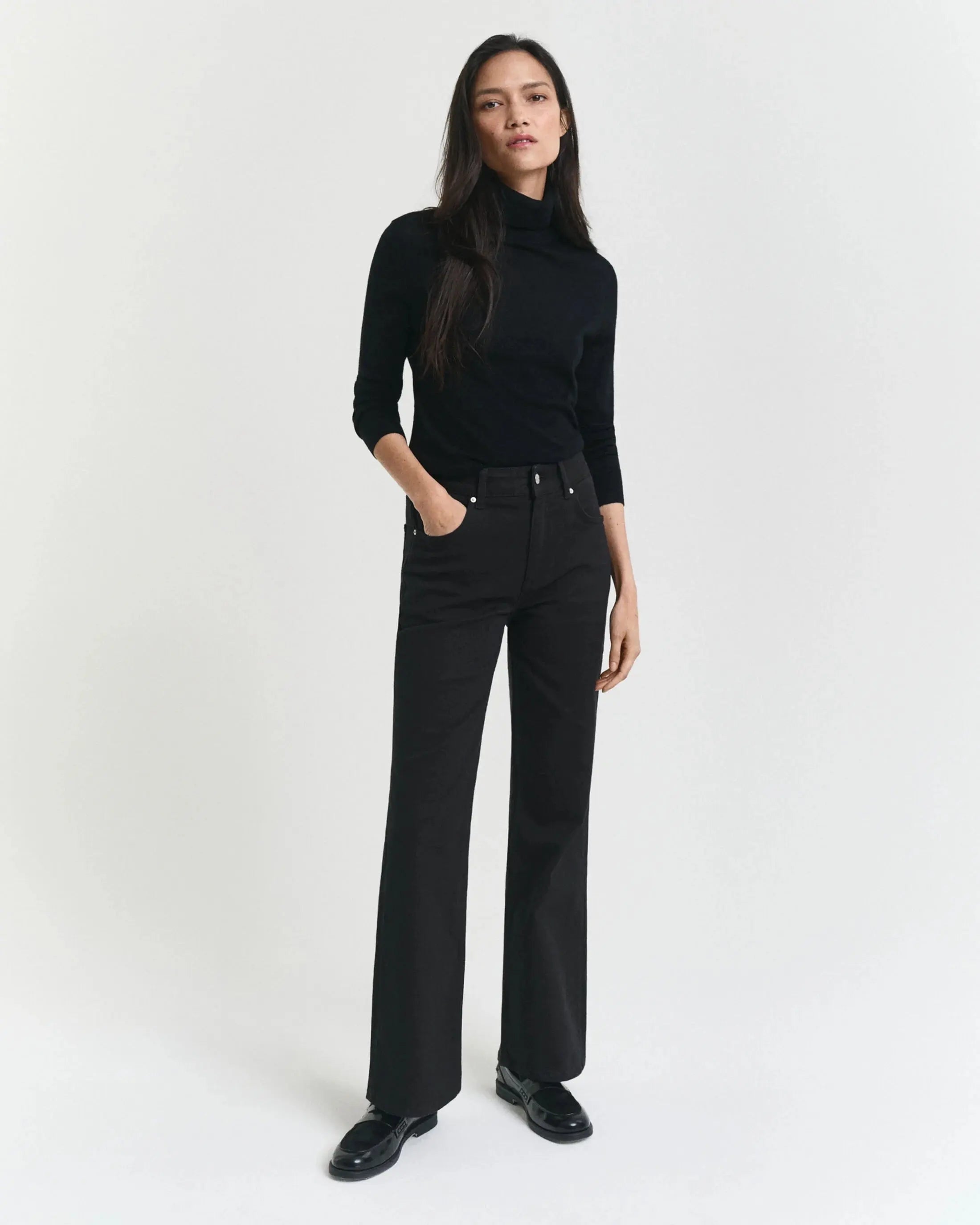 Παντελόνι Tζιν Flared Σε Στενή Γραμμή GANT