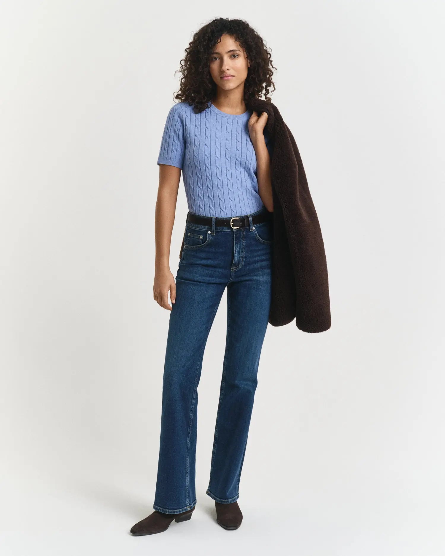 Παντελόνι Τζιν Καμπάνα Σε Στενή Γραμμή