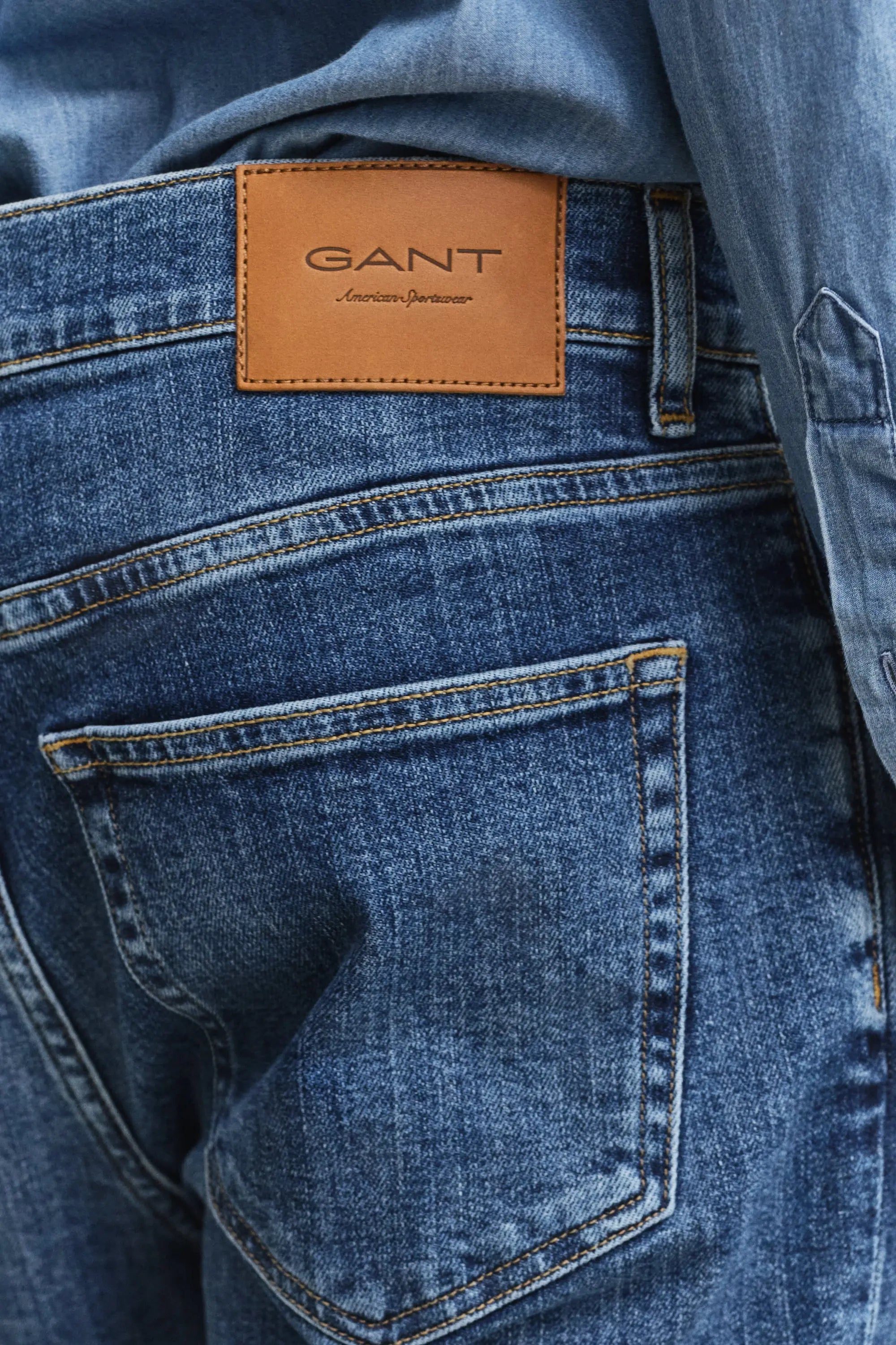 Παντελόνι Τζιν Σε Κανονική Γραμμή GANT