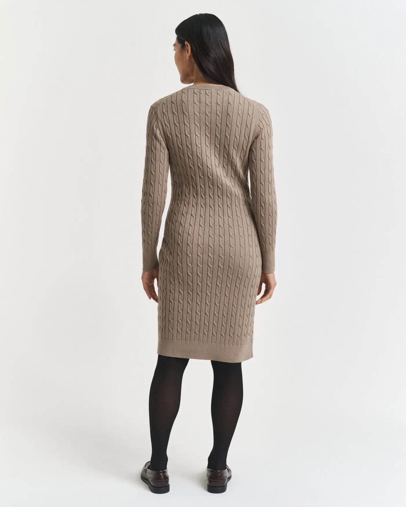 Πλεκτό Φόρεμα Από Μαλακό Βαμβάκι Με Κεντημένο Λογότυπο GANT