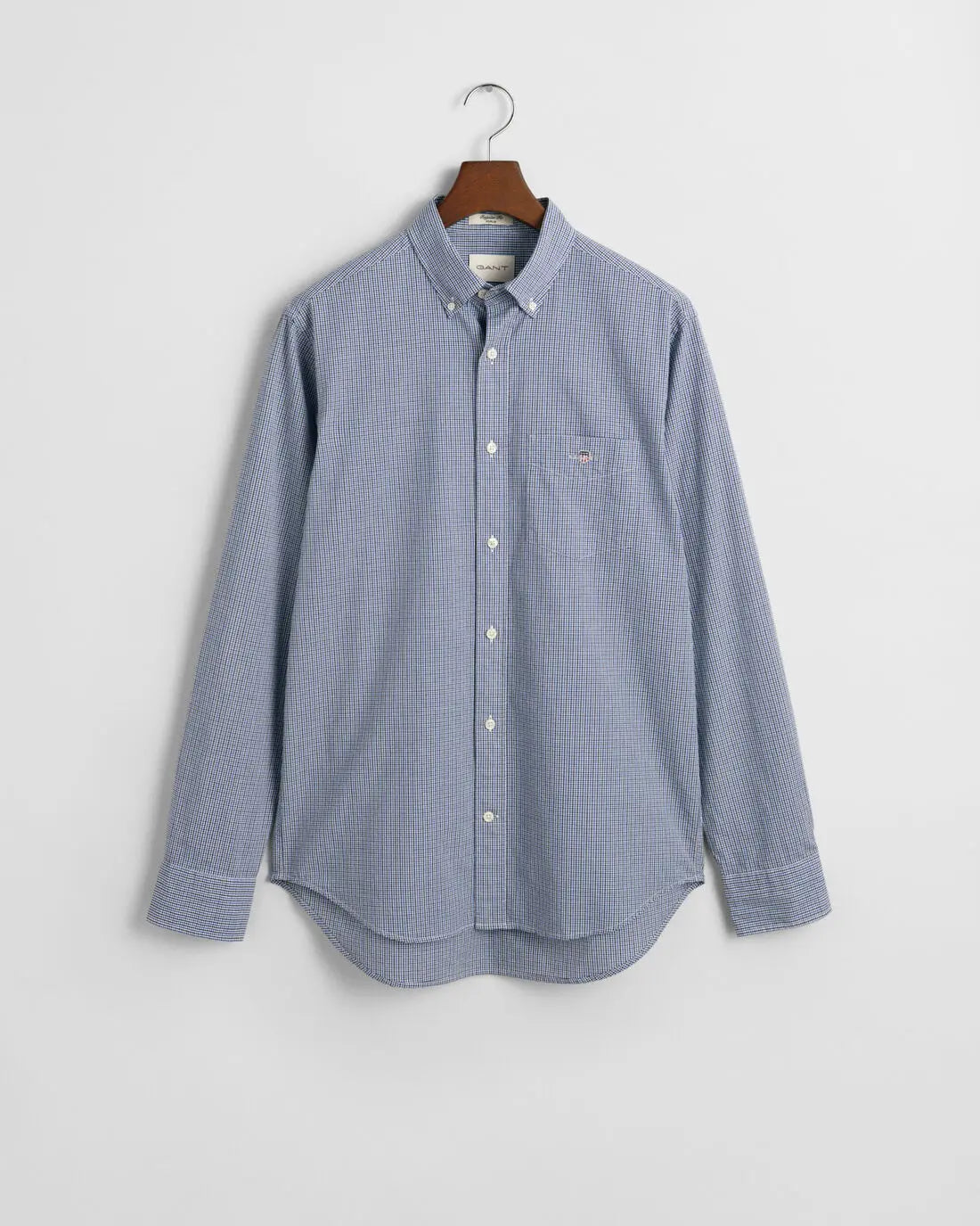 Πουκάμισο Poplin Με Μοτίβο Καρό Σε Κανονική Γραμμή (Outlet)