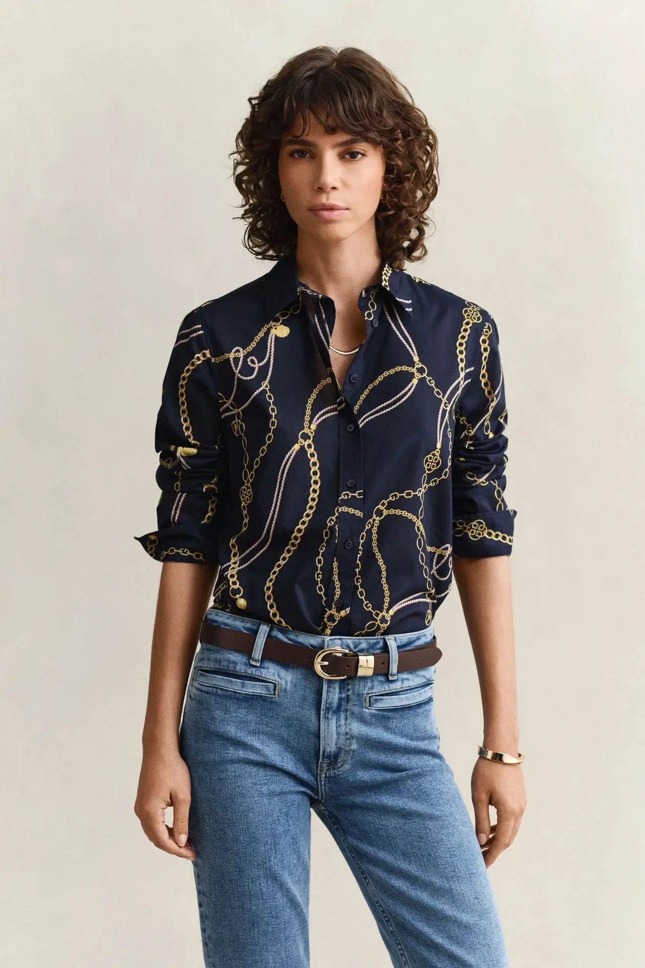 Πουκάμισο Από Βαμβακερό Voile