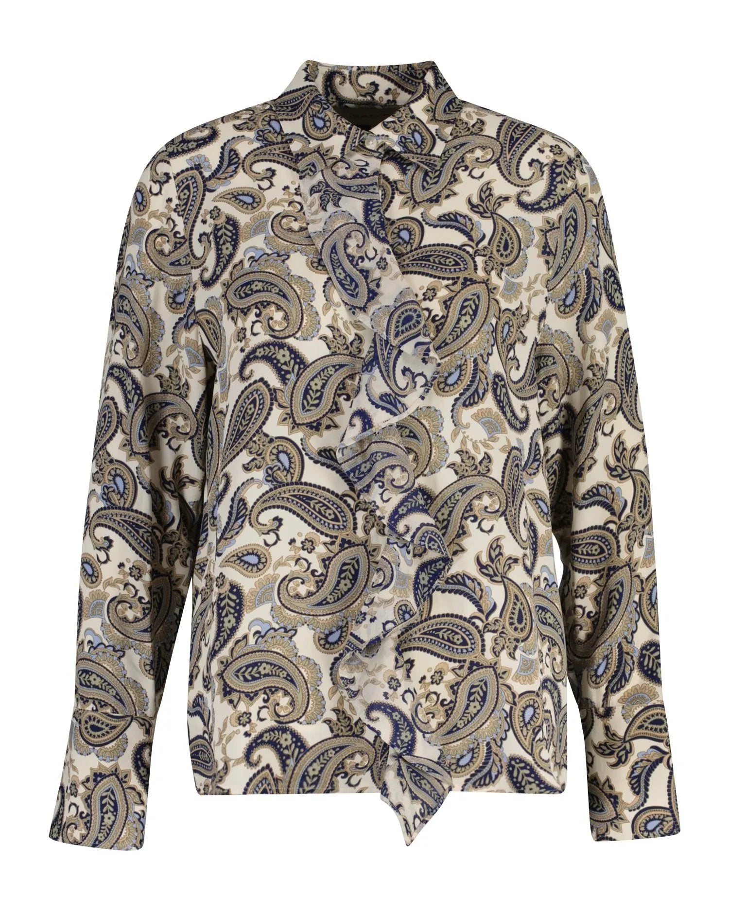 Πουκάμισο Από Βισκόζη με Μοτίβο, Γιακά & Βολάν GANT