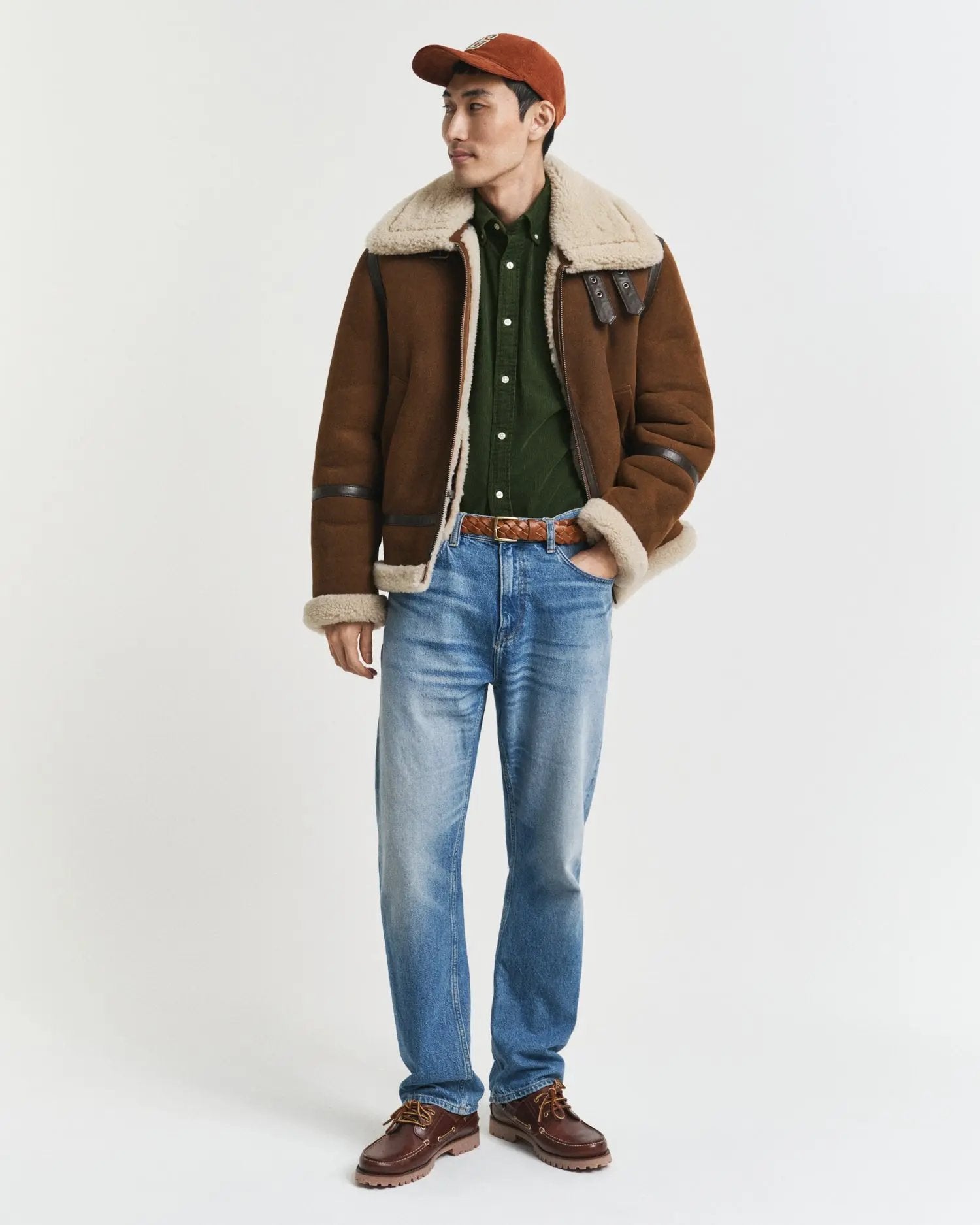 Πουκάμισο Βαμβακερό Κοτλέ Σε Κανονική Γραμμή GANT