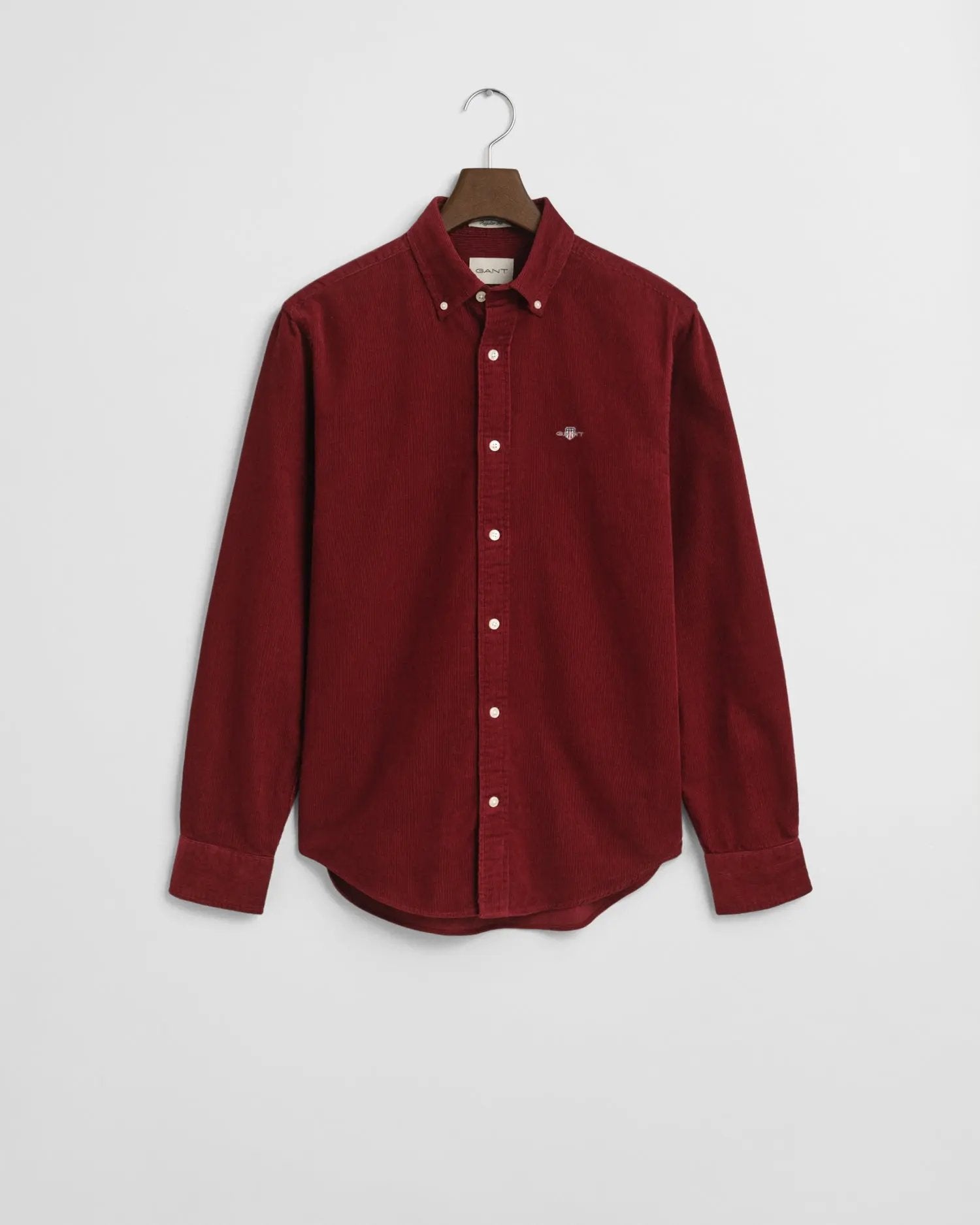 Πουκάμισο Βαμβακερό Κοτλέ Σε Κανονική Γραμμή GANT