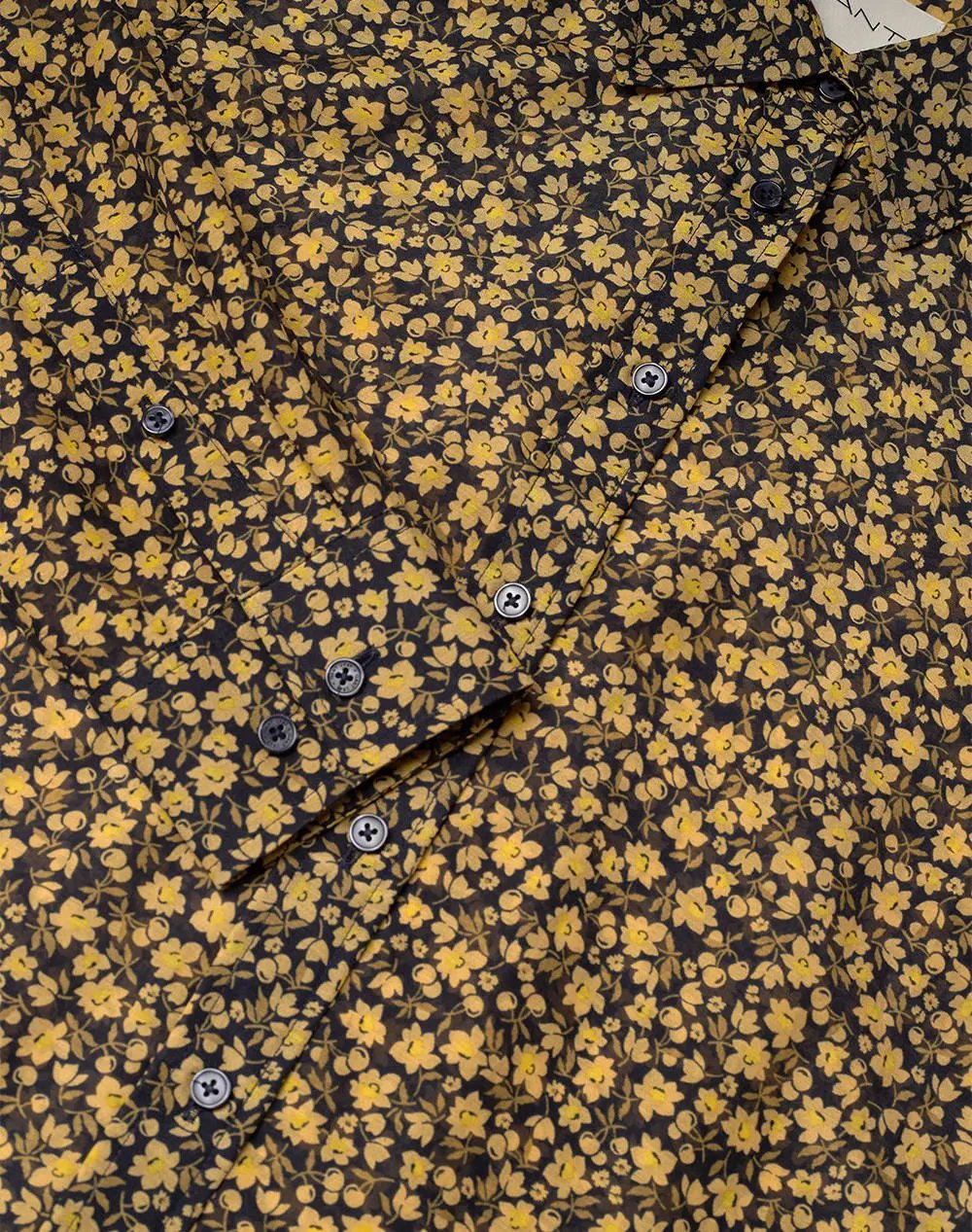 Πουκάμισο Βαμβακερό Μεταξωτό Με Μοτίβο Floral Σε Κανονική Γραμμή (Outlet) GANT