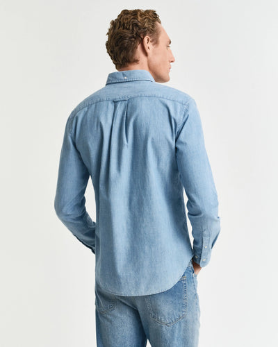 Πουκάμισο Chambray Σε Κανονική Γραμμή GANT