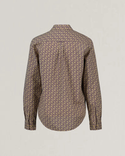 Πουκάμισο Cotton Voile Με Μοτίβο Monogram Σε Κανονική Γραμμή (Outlet) GANT