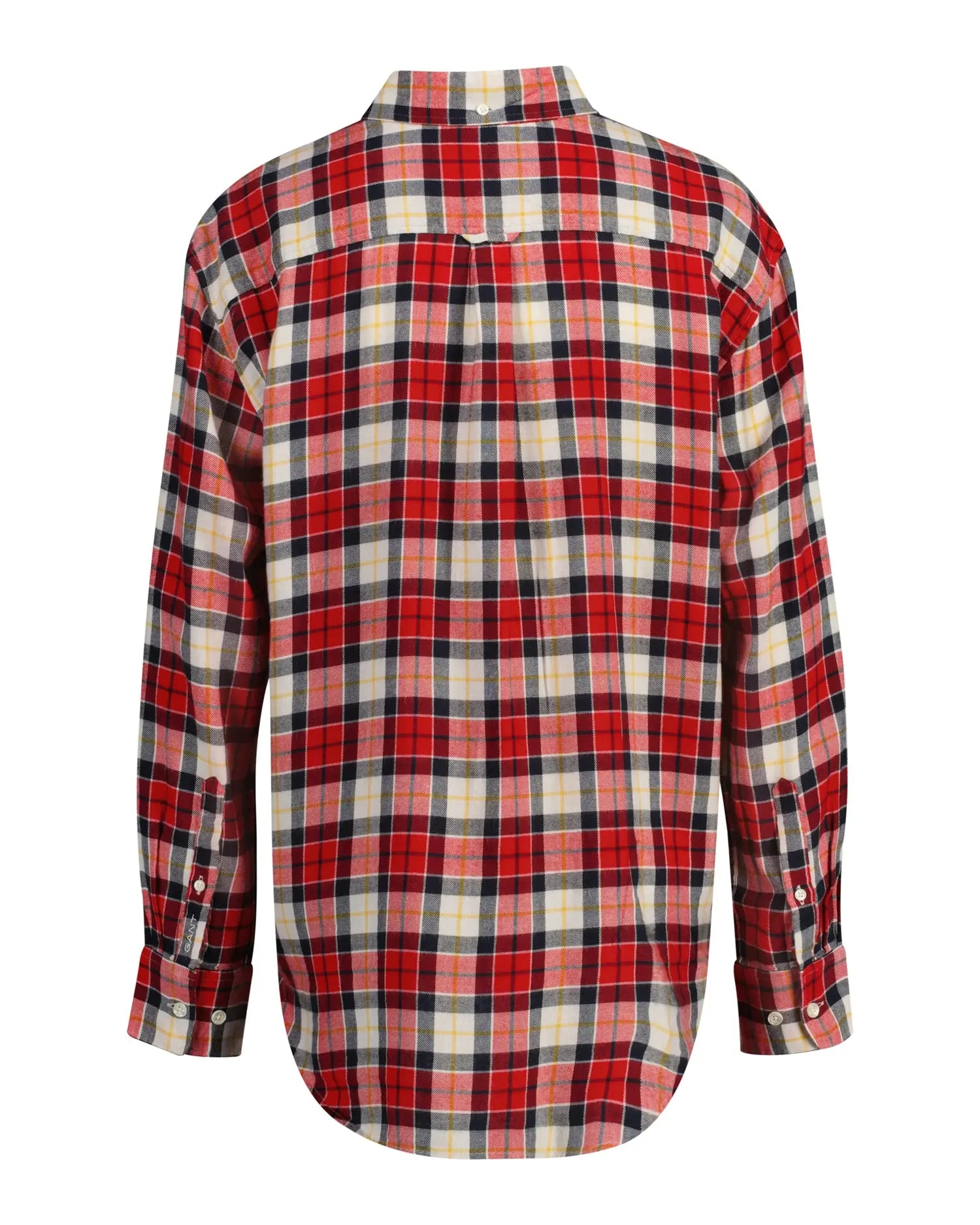 Πουκάμισο Καρό Από Φανέλα Σε Χαλαρή Γραμμή (Outlet)