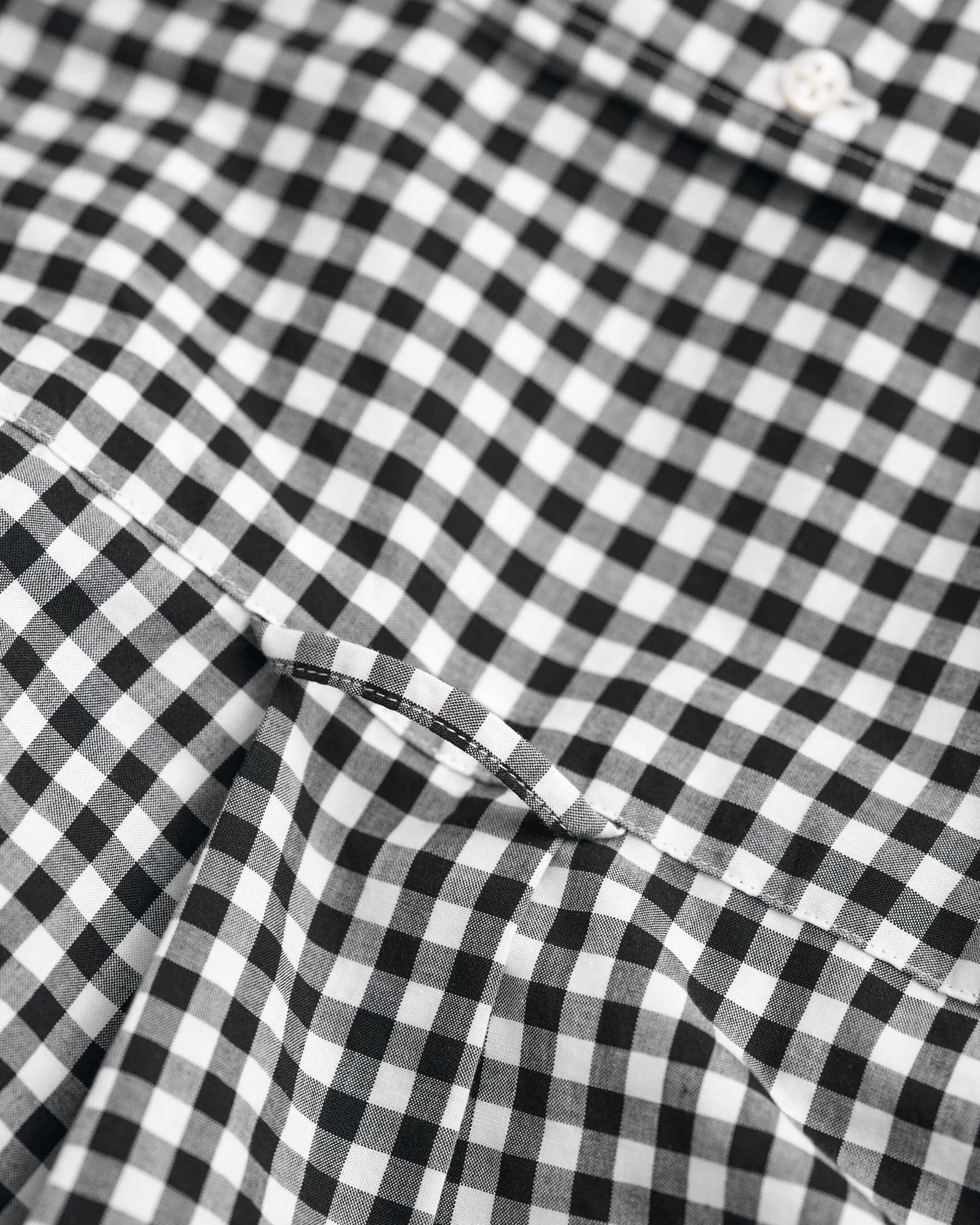 Πουκάμισο Καρό Gingham Poplin Σε Κανονική Γραμμή GANT