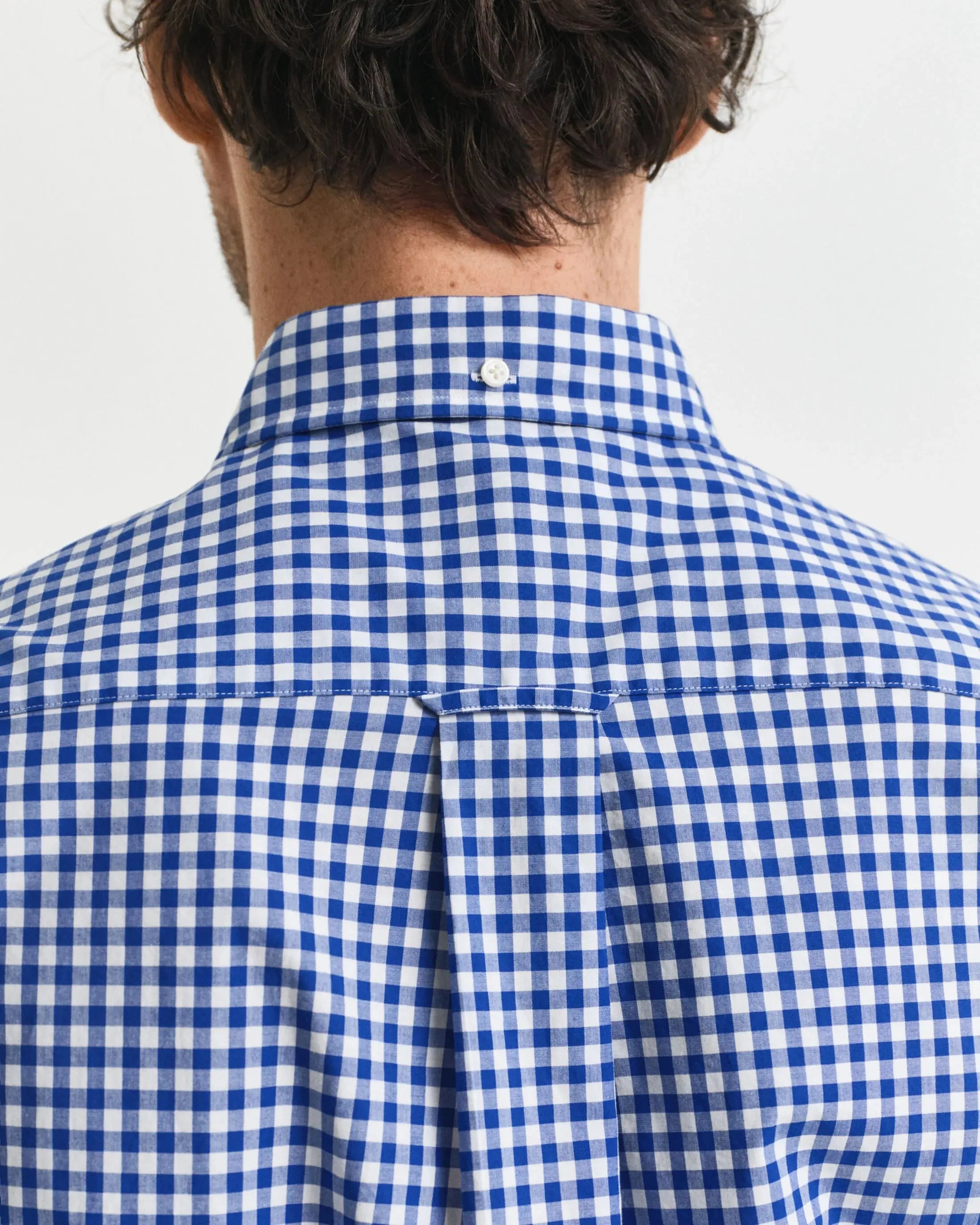 Πουκάμισο Καρό Gingham Poplin Σε Κανονική Γραμμή GANT