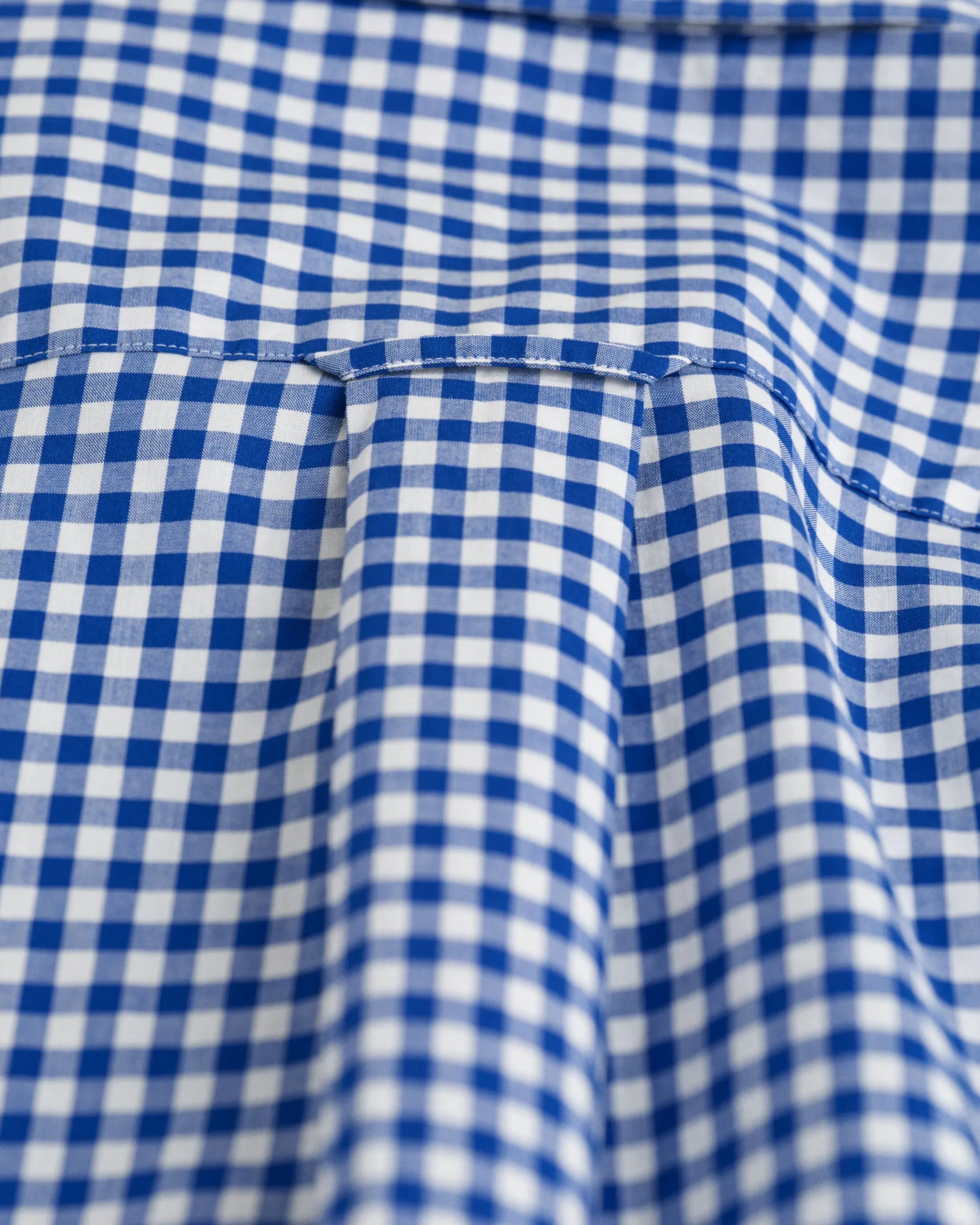 Πουκάμισο Καρό Gingham Poplin Σε Κανονική Γραμμή GANT