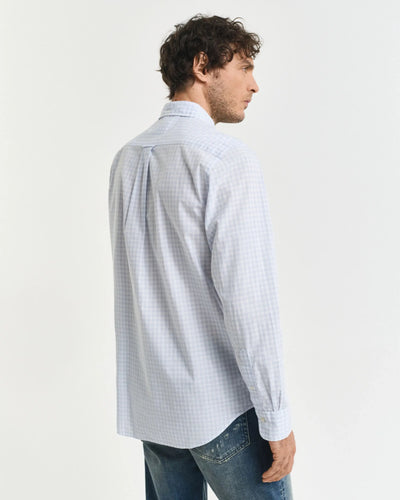 Πουκάμισο Καρό Gingham Poplin Σε Κανονική Γραμμή GANT