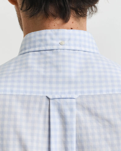 Πουκάμισο Καρό Gingham Poplin Σε Κανονική Γραμμή GANT