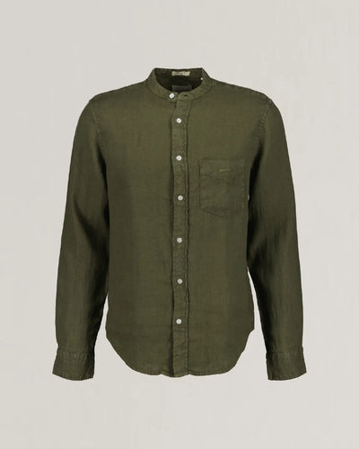 Πουκάμισο Λινό Garment-Dyed Σε Κανονική Γραμμή (Outlet) GANT
