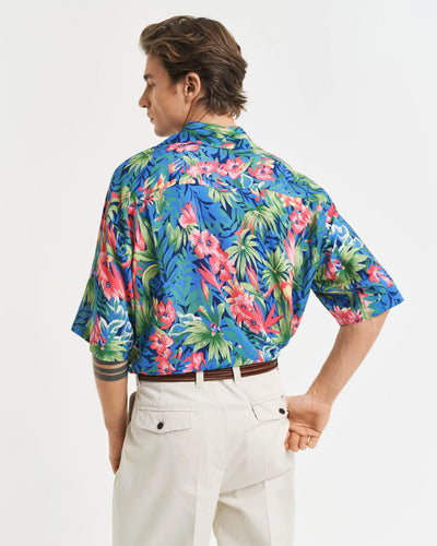 Πουκάμισο Με Σχέδιο Tropical Σε Χαλαρή Γραμμή GANT
