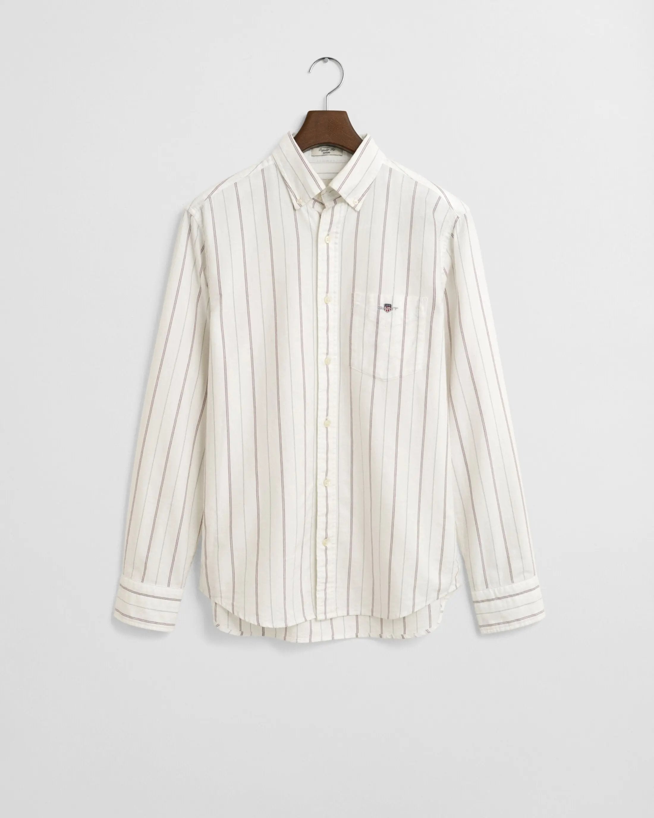 Πουκάμισο Oxford Ριγέ σε Κανονική Γραμμή GANT