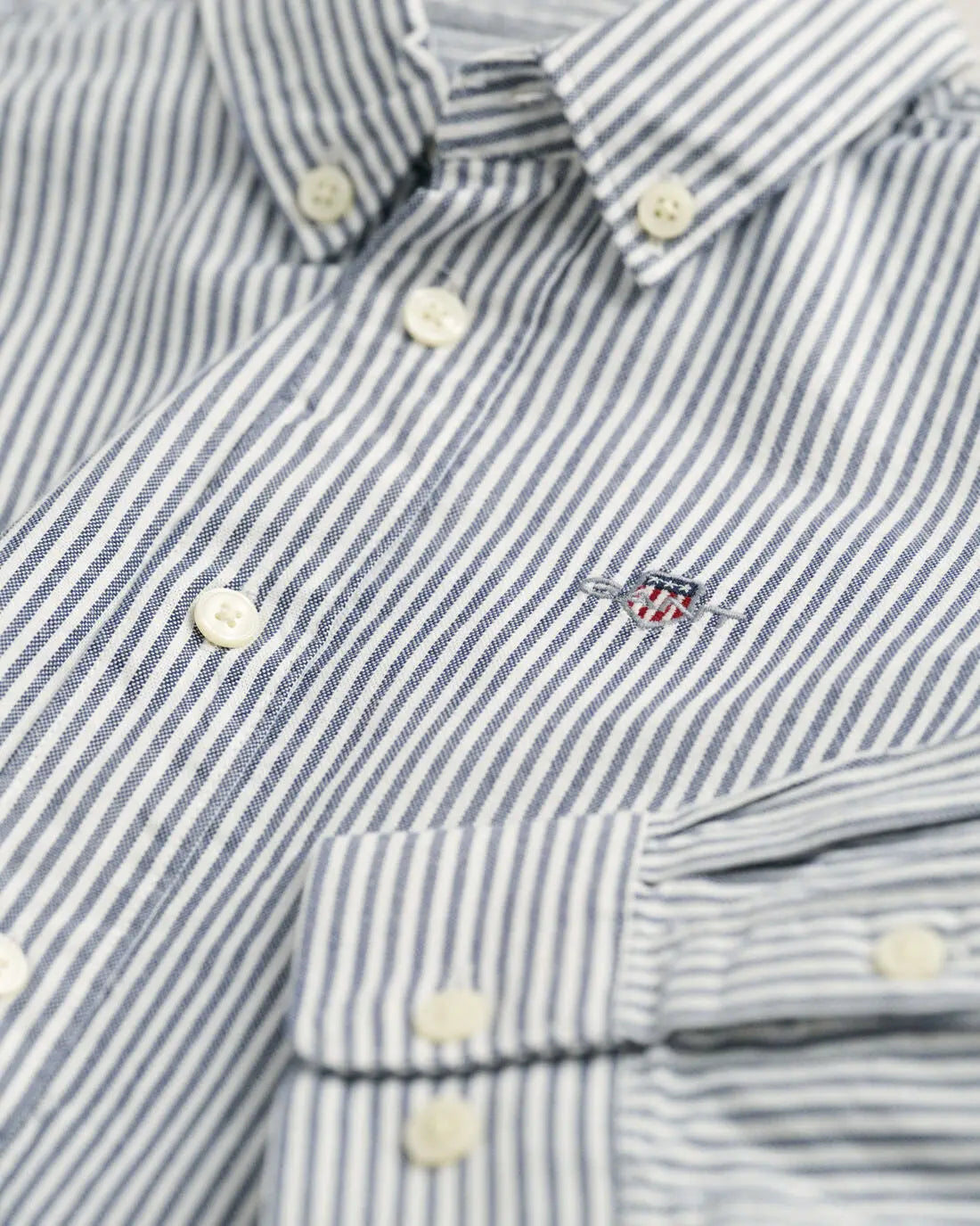 Πουκάμισο Παιδικό Oxford Ριγέ Shield GANT