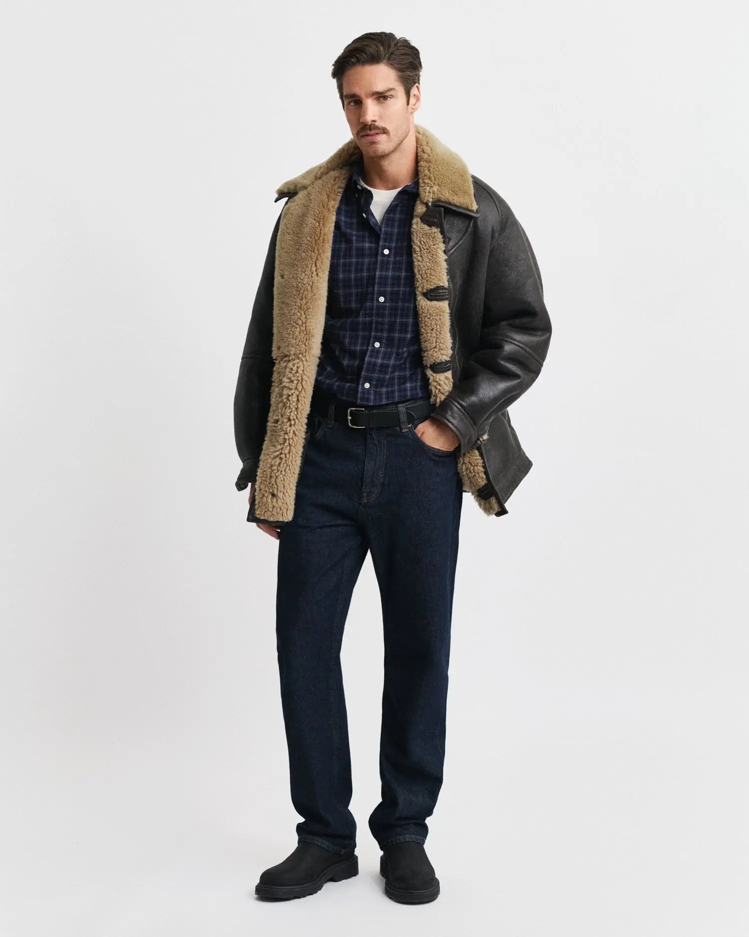 Πουκάμισο Poplin Με Καρό Μοτίβο Σε Κανονική Γραμμή GANT