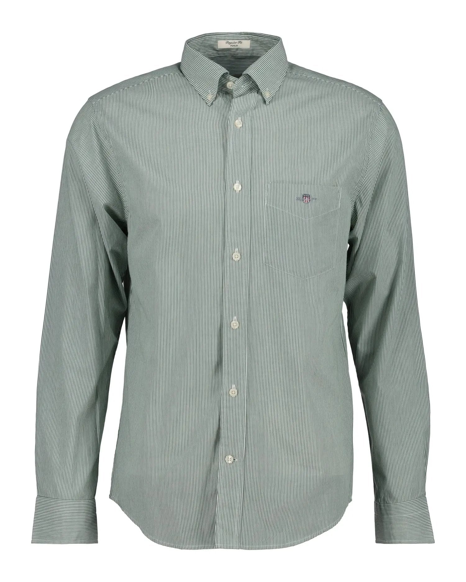 Πουκάμισο Poplin Ριγέ Σε Κανονική Γραμμή GANT