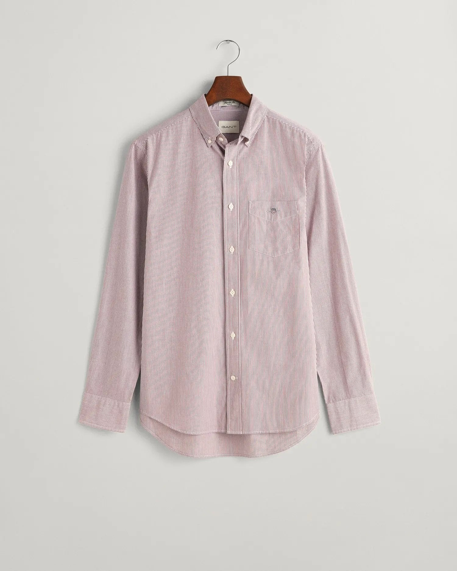 Πουκάμισο Poplin Ριγέ Σε Κανονική Γραμμή GANT