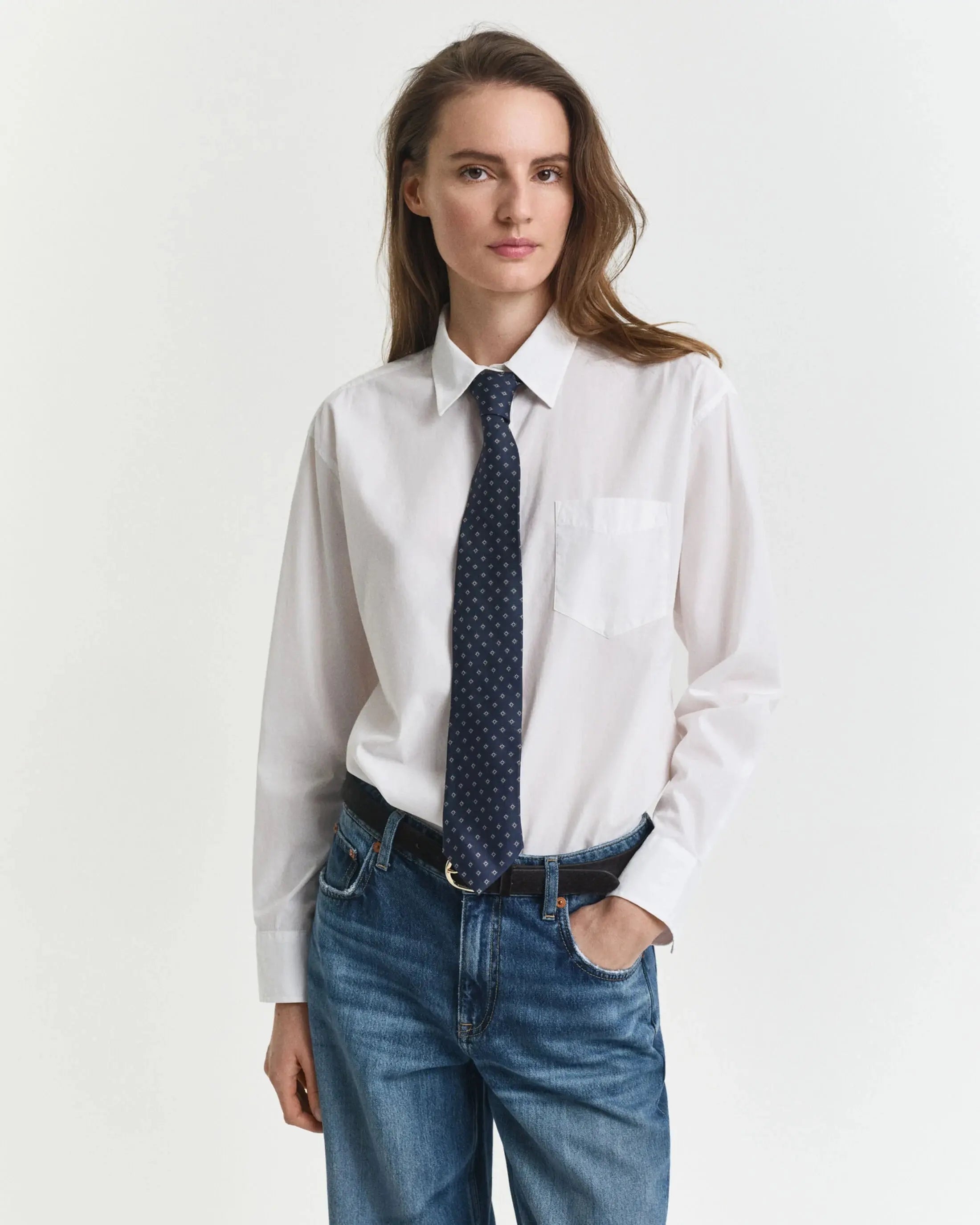 Πουκάμισο Poplin Σε Χαλαρή Γραμμή GANT