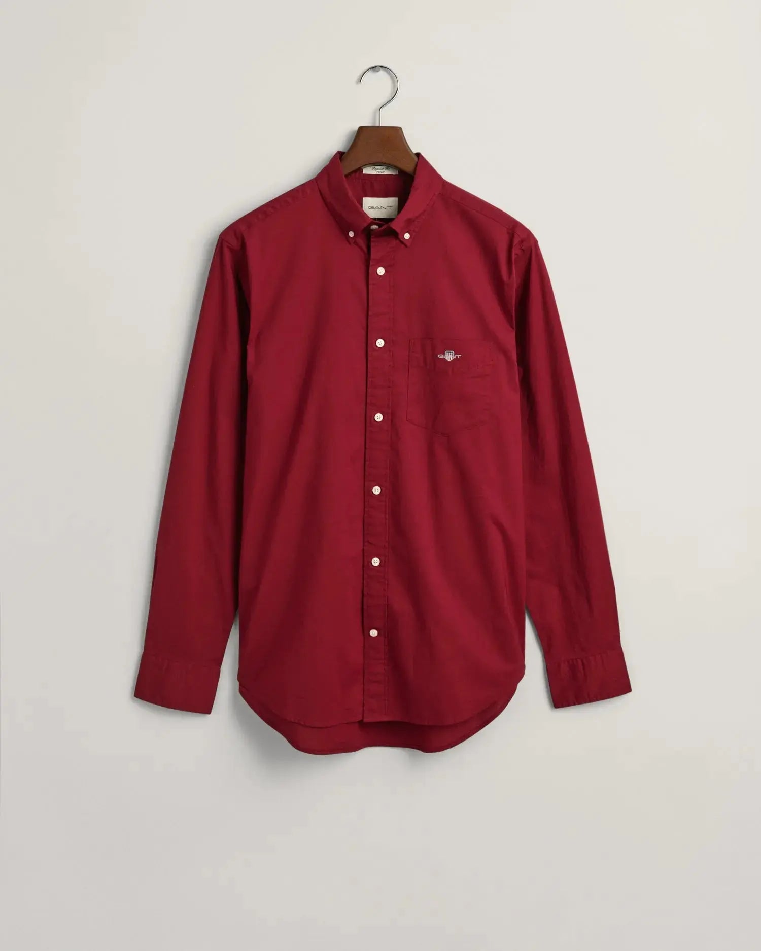 Πουκάμισο Poplin Σε Κανονική Γραμμή GANT