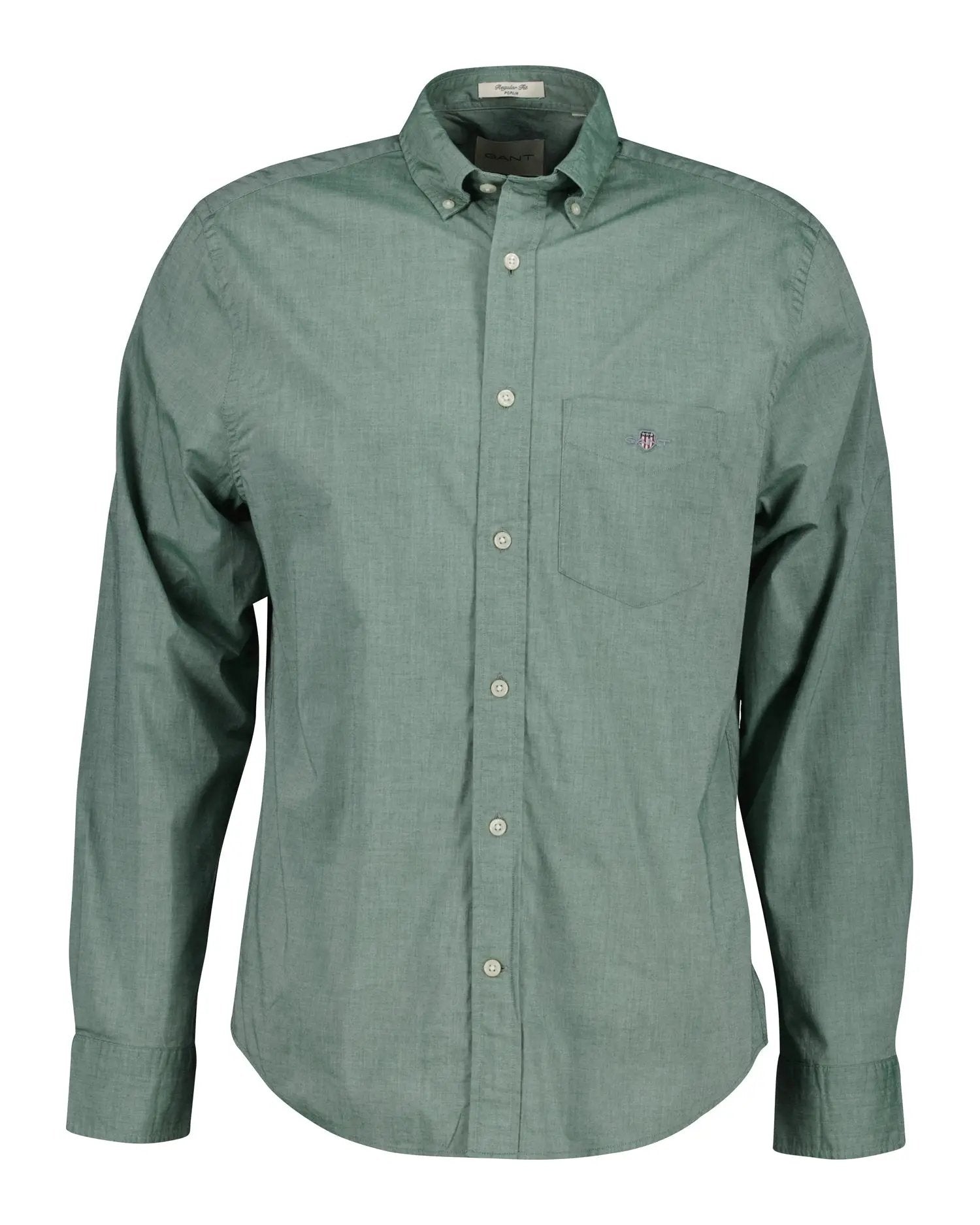 Πουκάμισο Poplin Σε Κανονική Γραμμή GANT