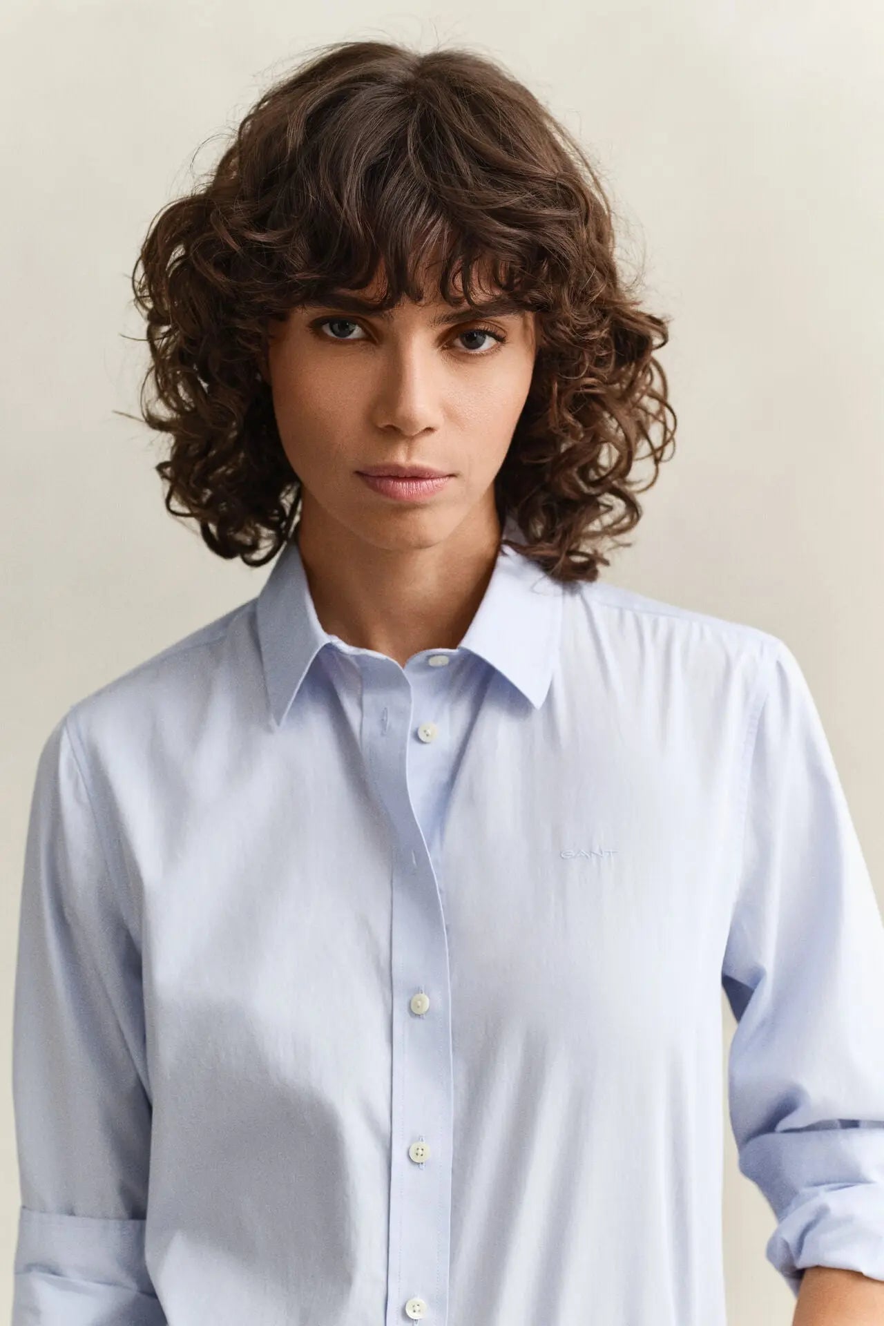 Πουκάμισο Poplin Σε Κανονική Γραμμή GANT