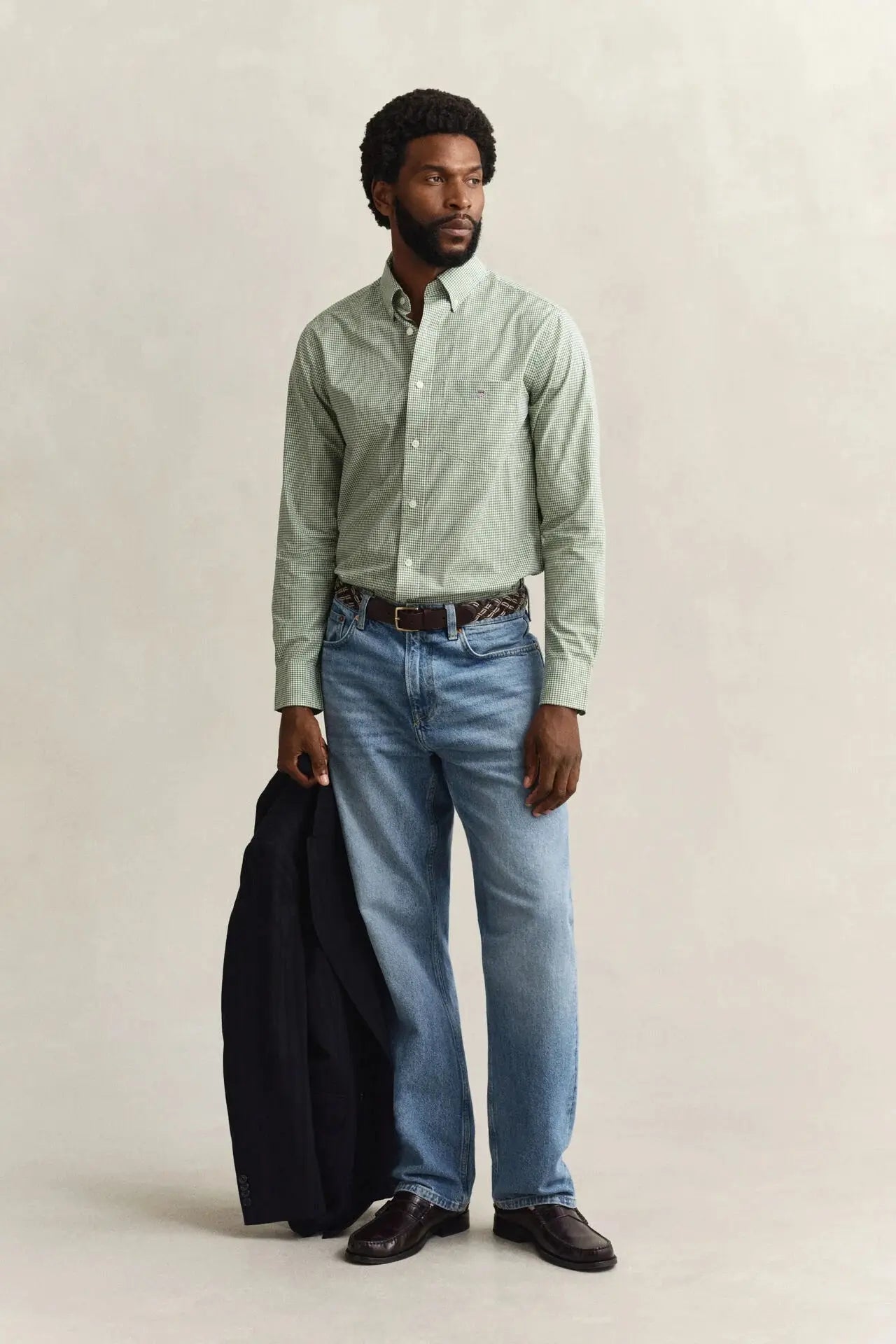 Πουκάμισο Ποπλίνα Με Καρό Gingham GANT