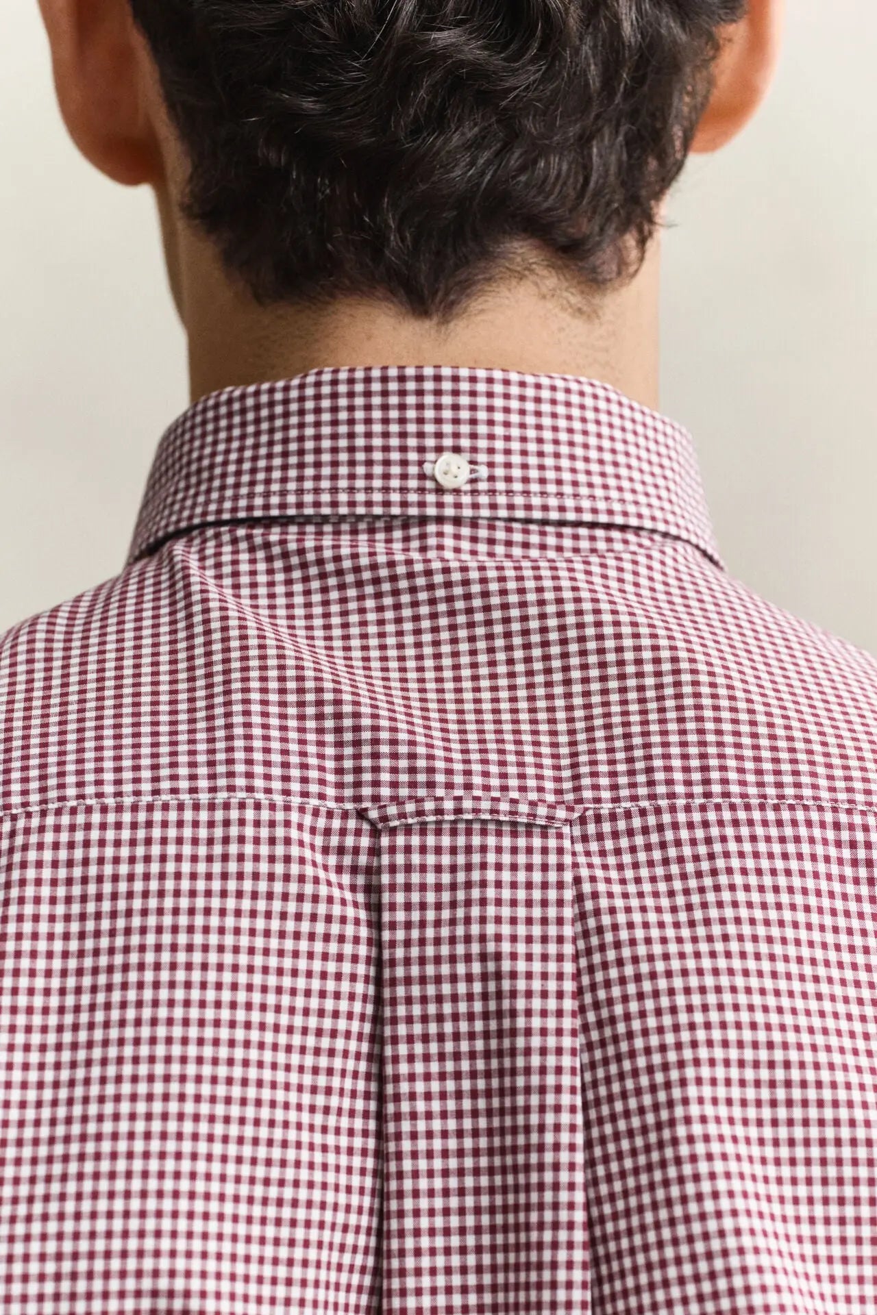 Πουκάμισο Ποπλίνα Με Καρό Gingham Σε Κανονική Γραμμή GANT
