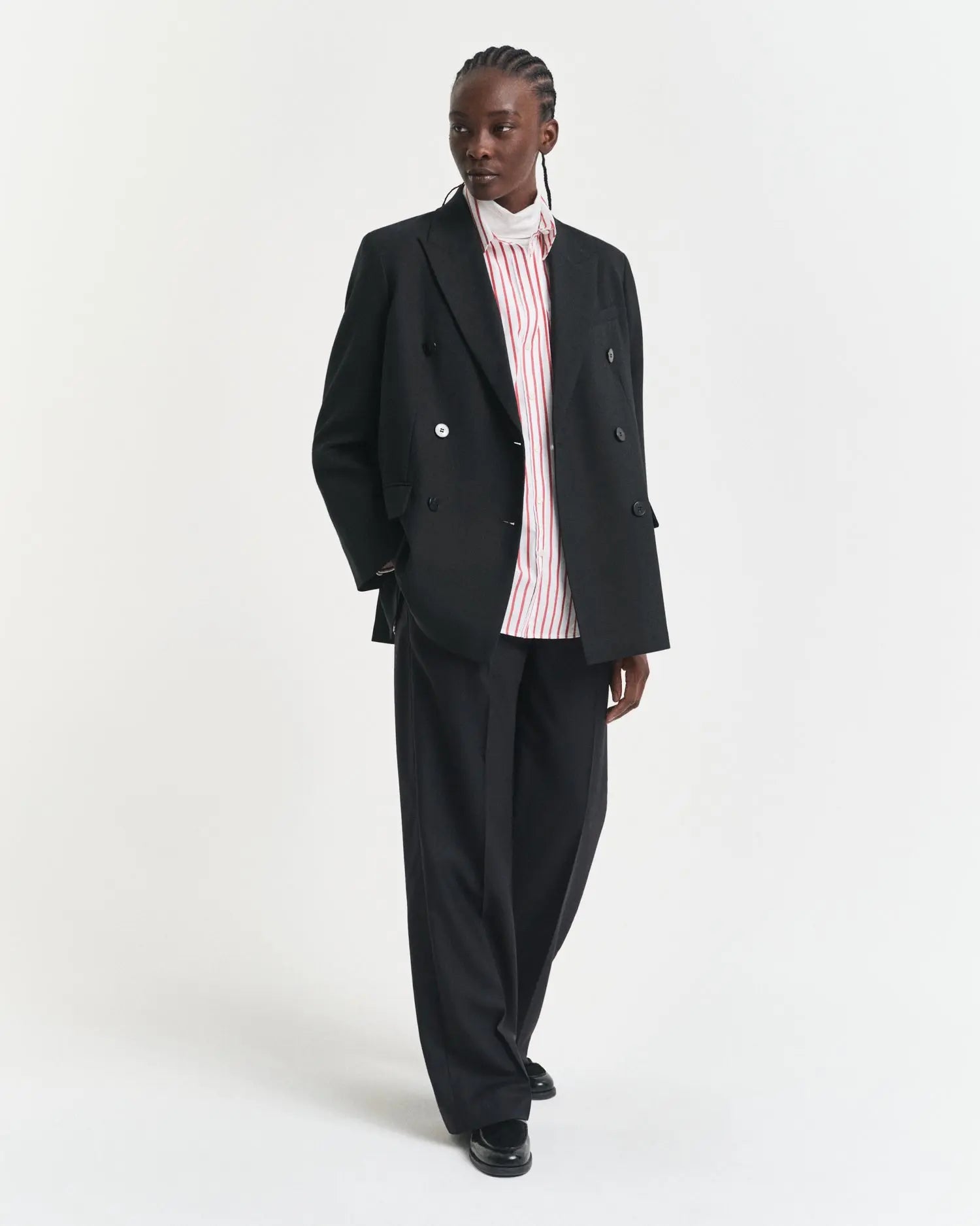 Πουκάμισο Ριγέ Poplin Σε Χαλαρή Γραμμή GANT