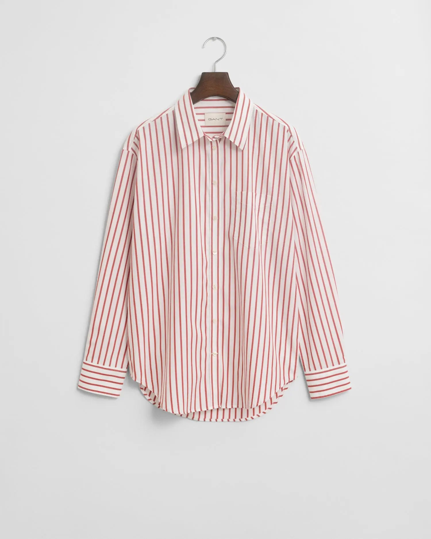 Πουκάμισο Ριγέ Poplin Σε Χαλαρή Γραμμή GANT